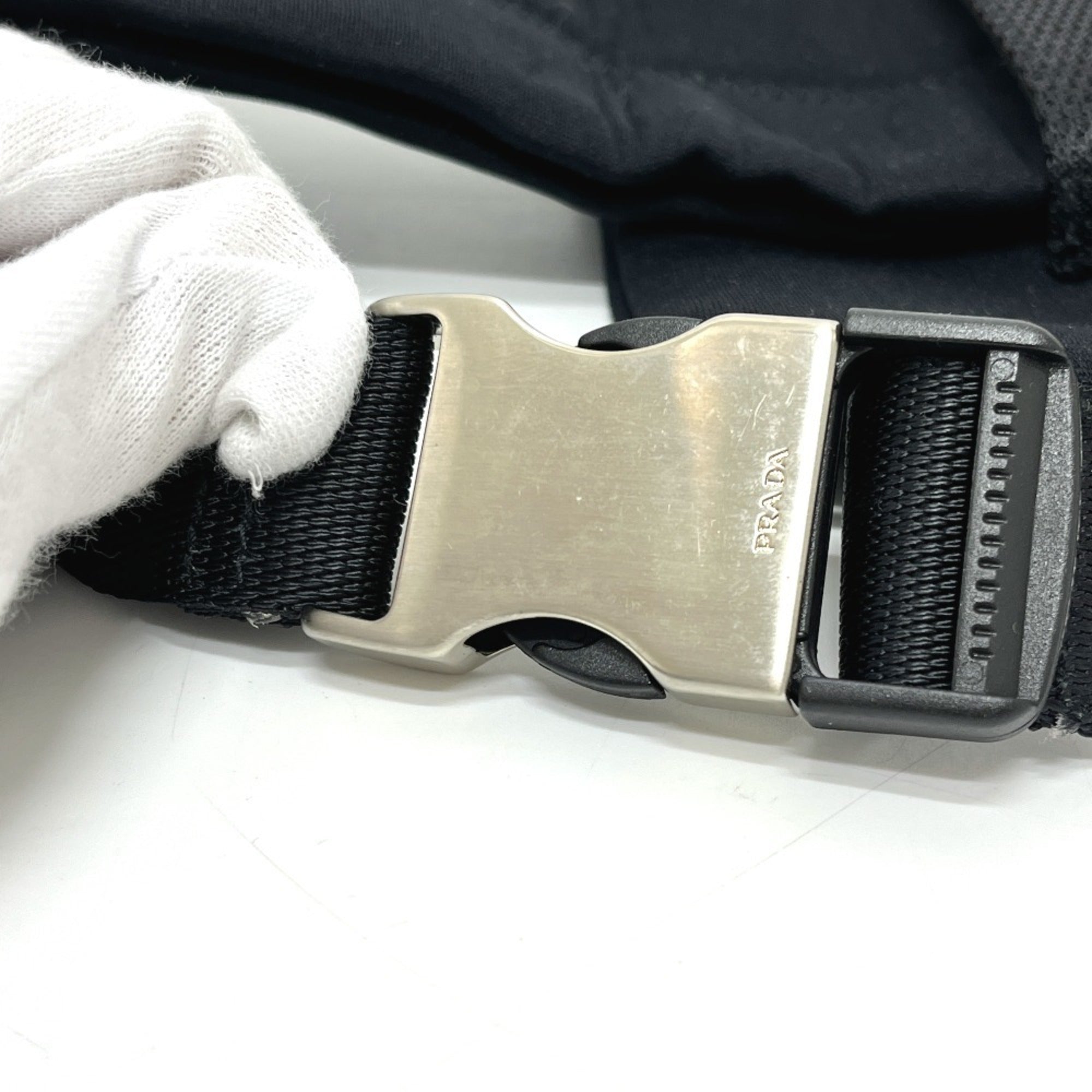 Prada Black Nylon Sling Bag