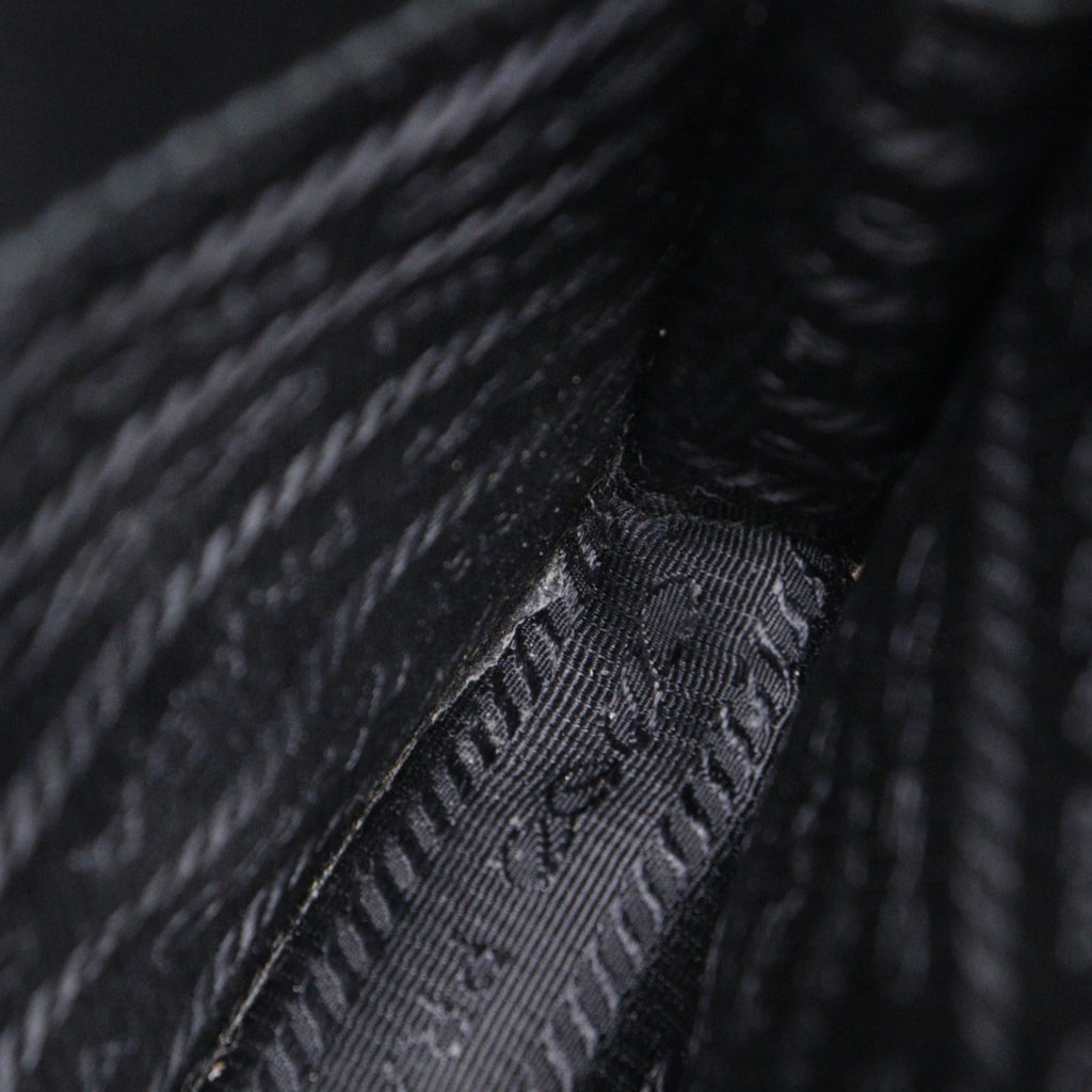 Prada Black Leather Shoulder Bag