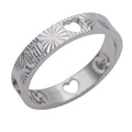 Gucci Icon White Gold White Gold (18K) Band Ring (Pre-Owned)