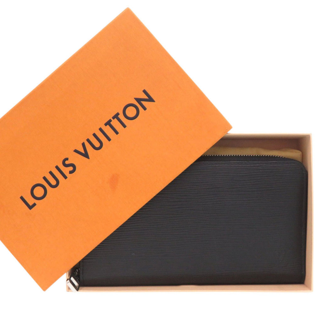 Louis Vuitton Noir Leather Long Wallet