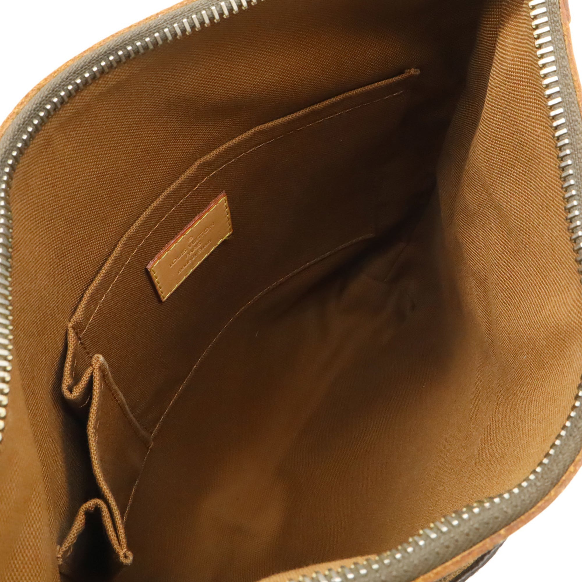 Louis Vuitton Brown Canvas Shoulder Bag