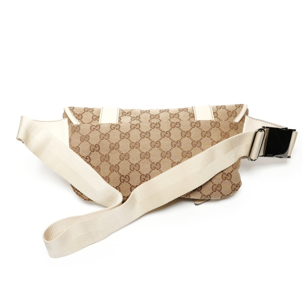 Gucci Gg Canvas Beige Gg Canvas Fanny Pack (Pre-Owned)