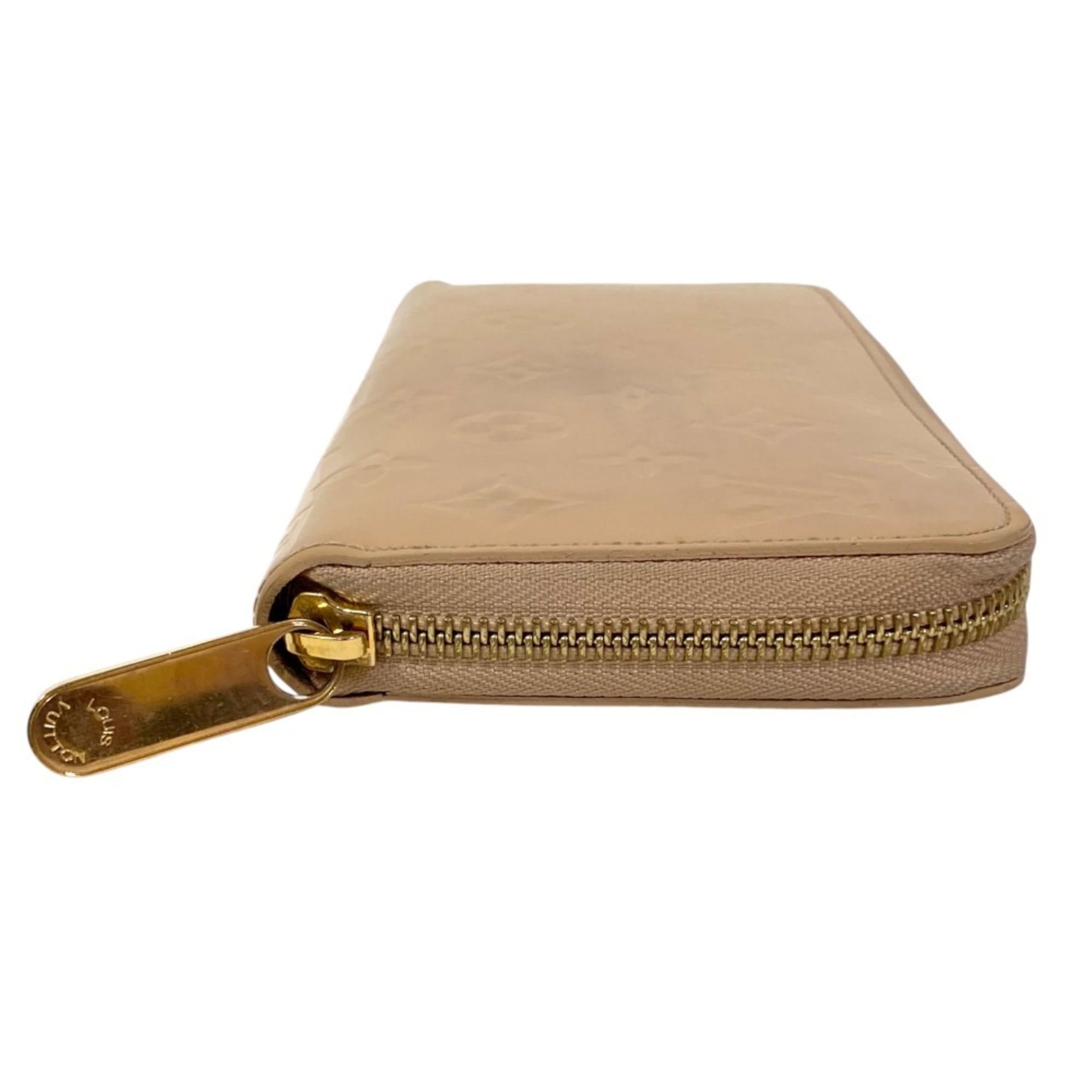 Louis Vuitton Beige Monogram Vernis Wallet