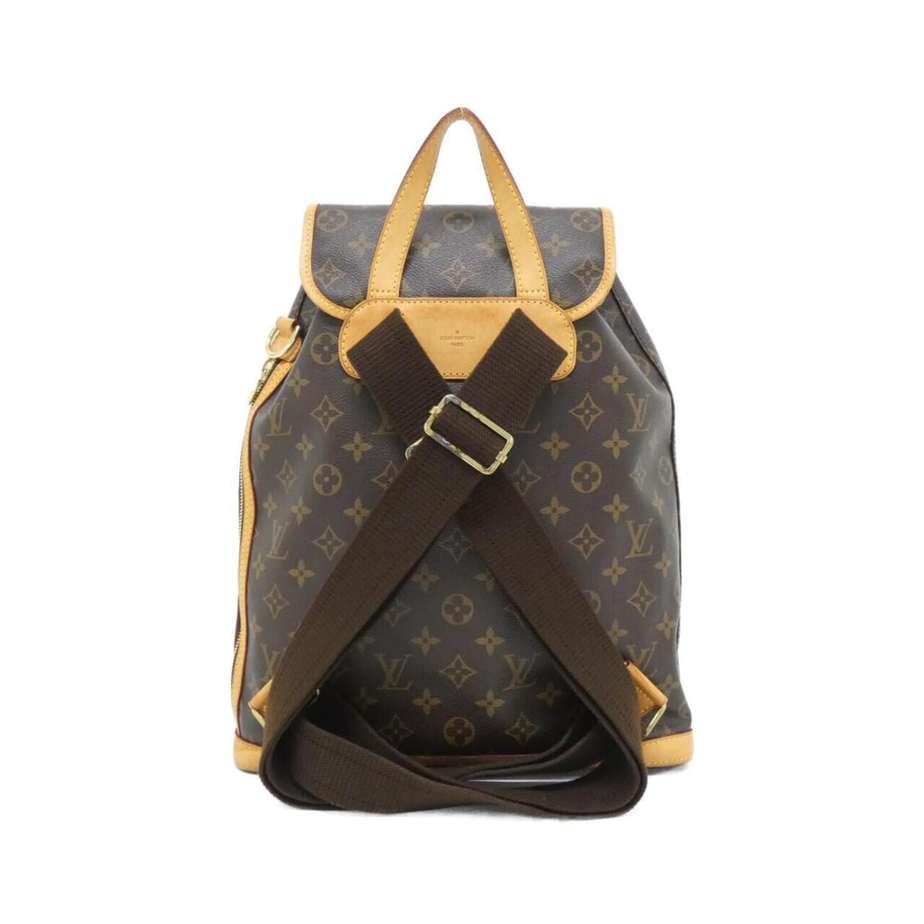 Louis Vuitton Marron Coated Canvas Backpack
