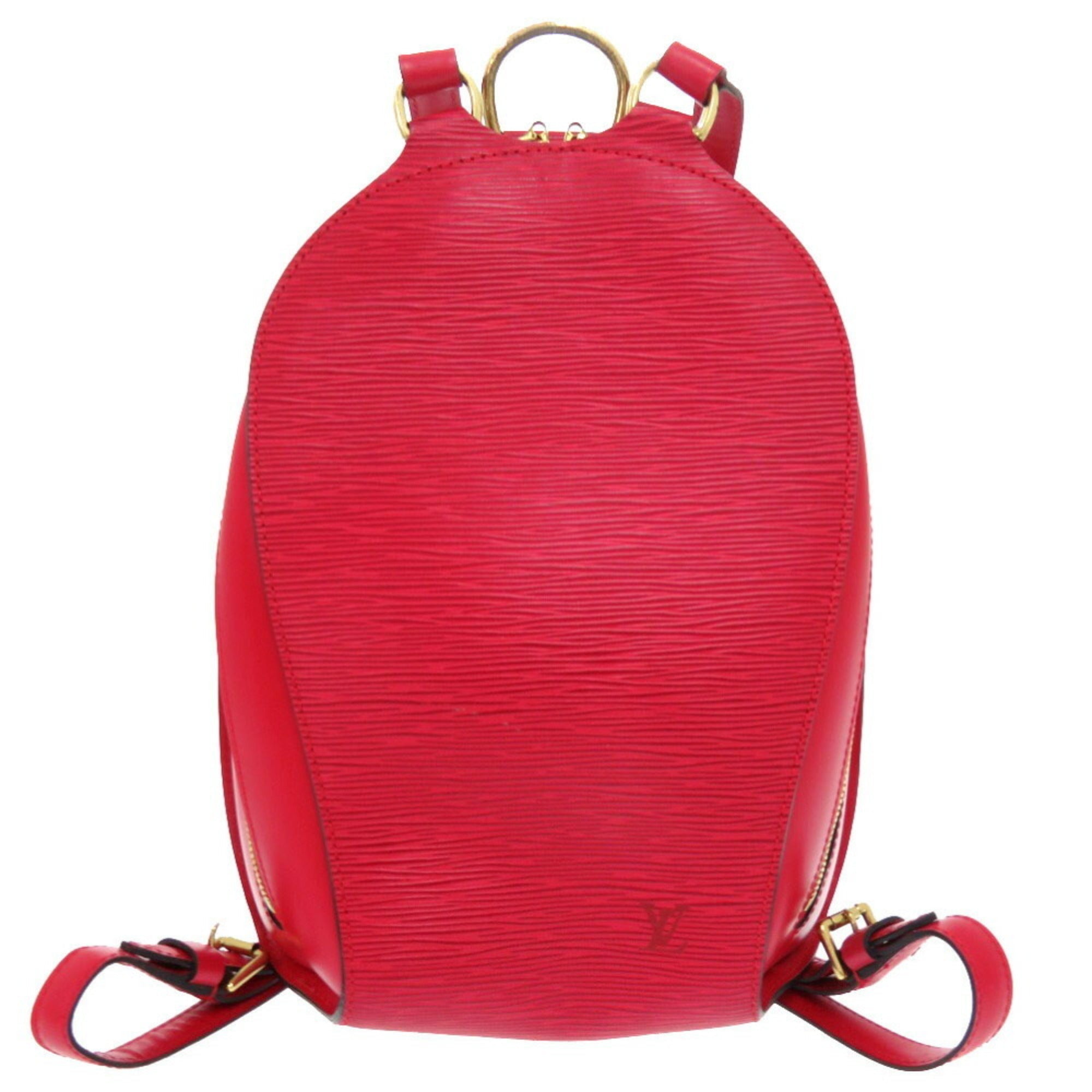 Louis Vuitton Epi Castilian Red Epi Leather Backpack