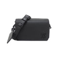 Louis Vuitton Black Leather Shoulder Bag