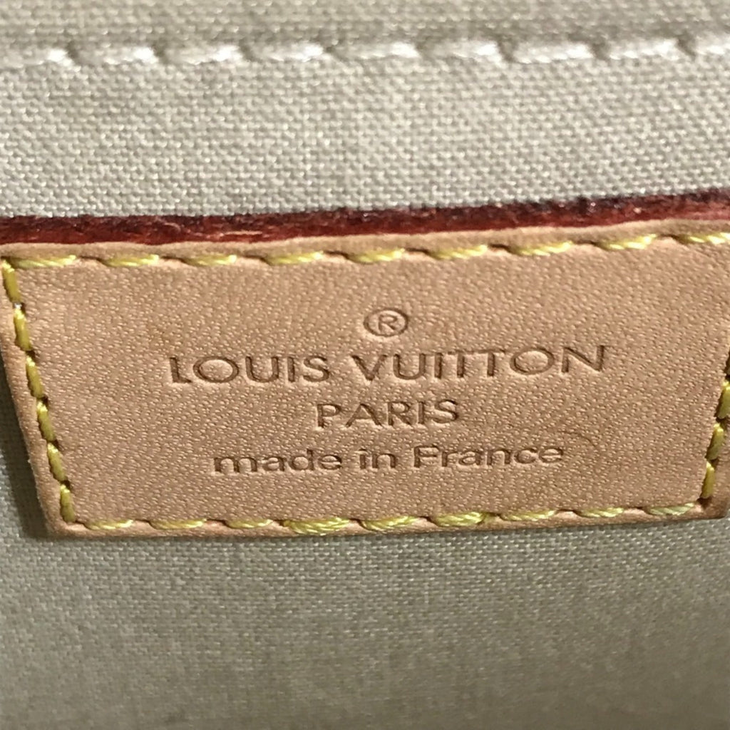 Louis Vuitton Yellow Monogram Vernis Shoulder Bag