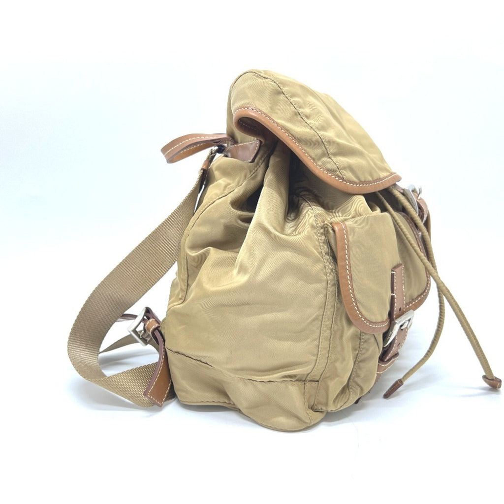 Prada Brown Nylon Backpack