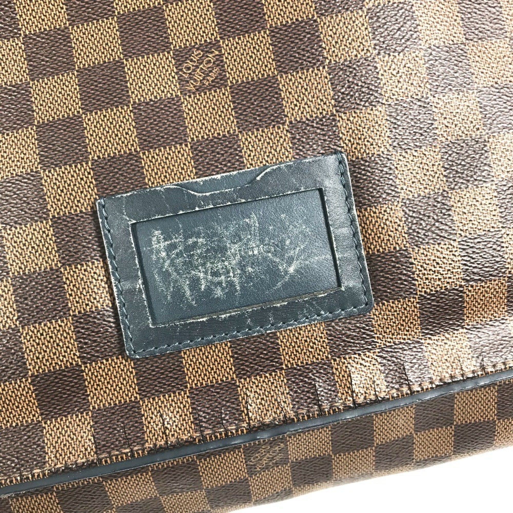 Louis Vuitton Brown Navy Damier Canvas Messenger Bag Shoulder Bag