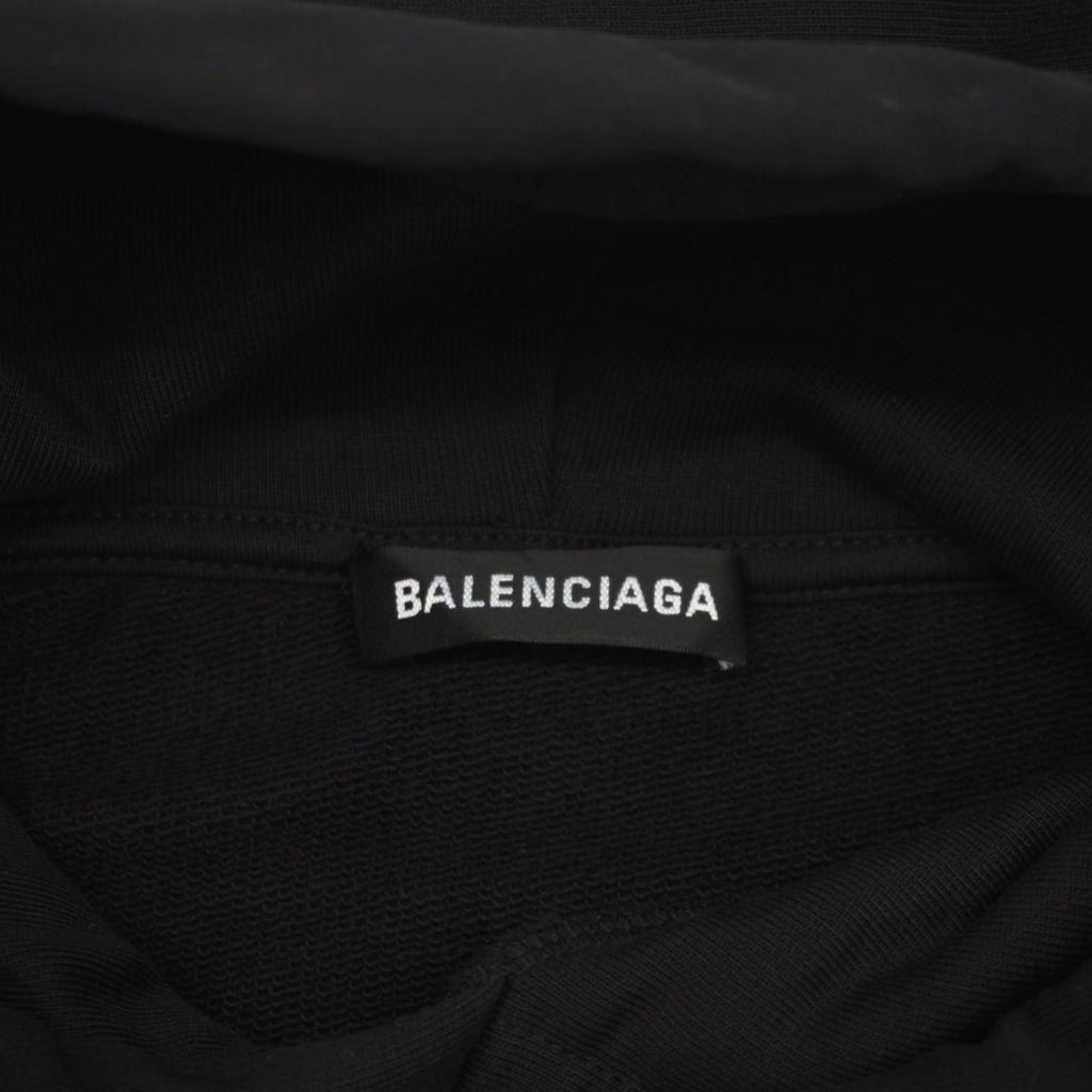 Balenciaga Black Red Color White Cotton
