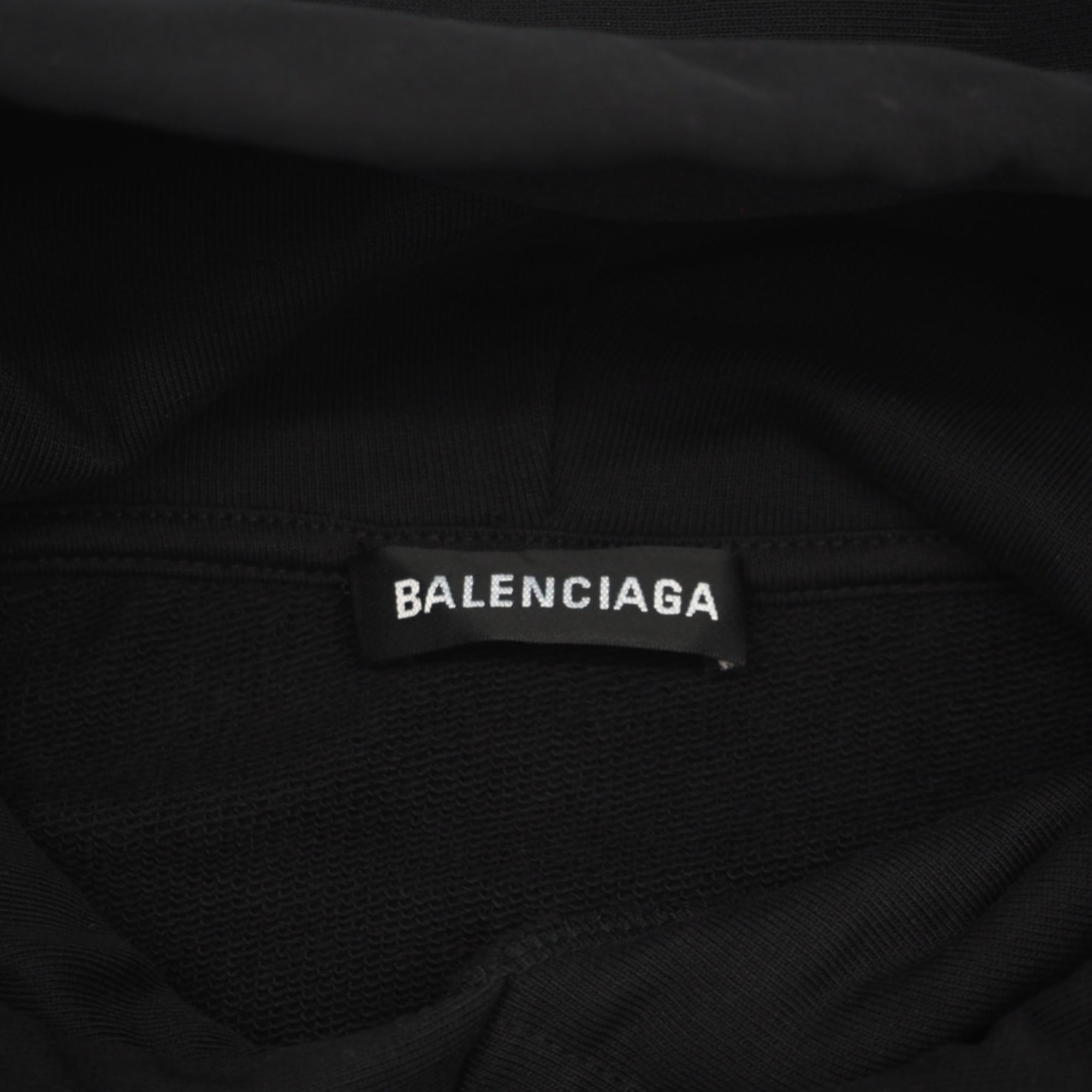 Balenciaga Black Red Color White Cotton