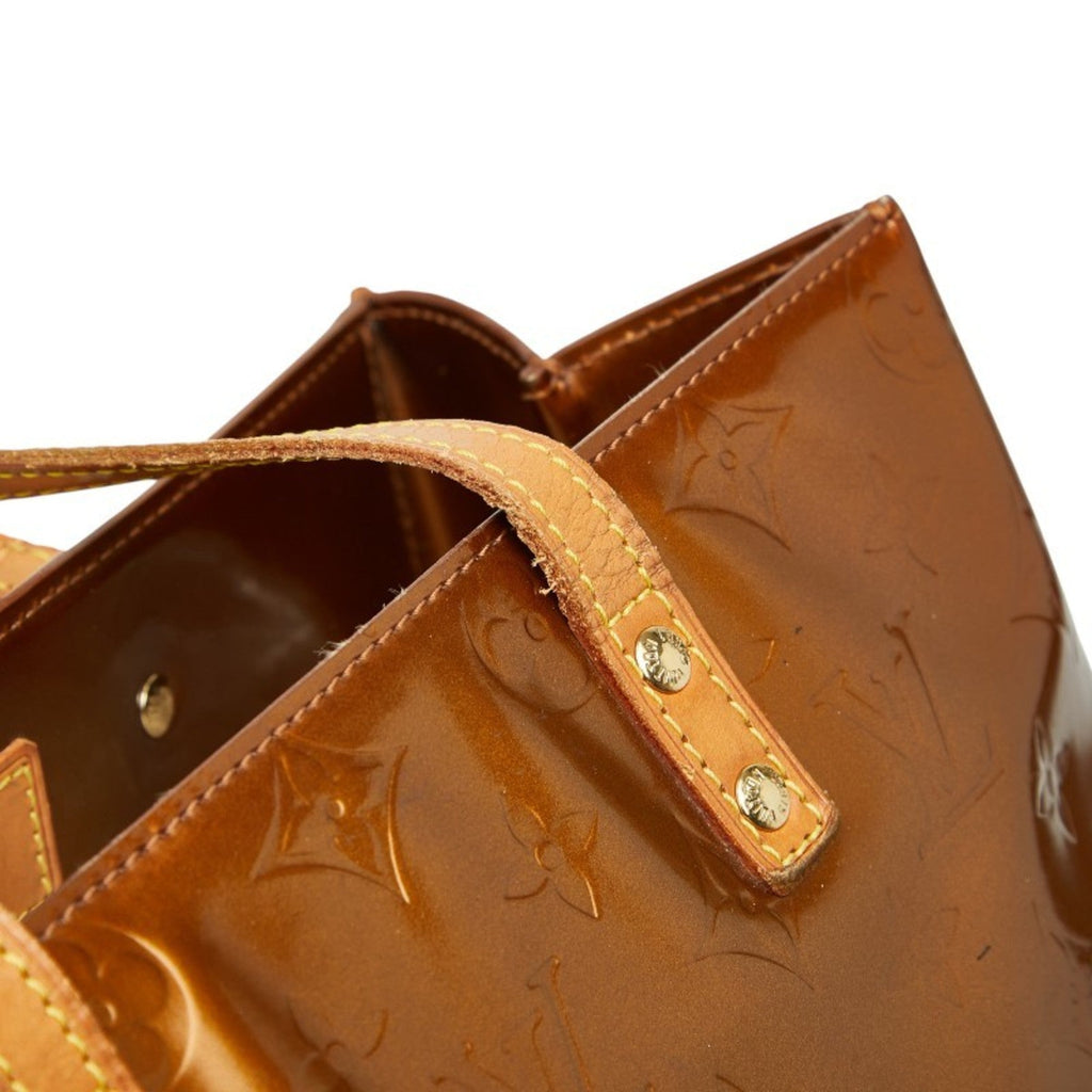 Louis Vuitton Bronze Brown Monogram Patent Leather Tote Bag