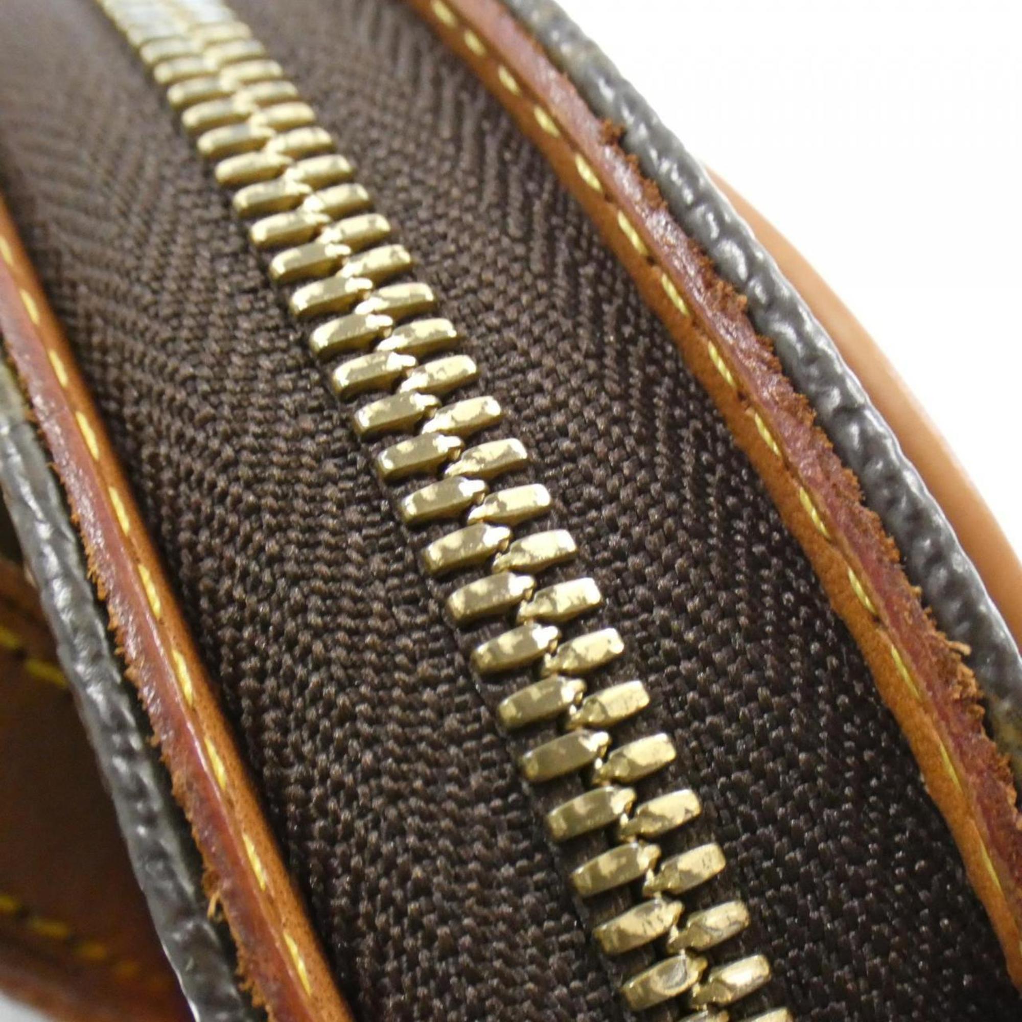 Louis Vuitton Marron Coated Canvas Backpack
