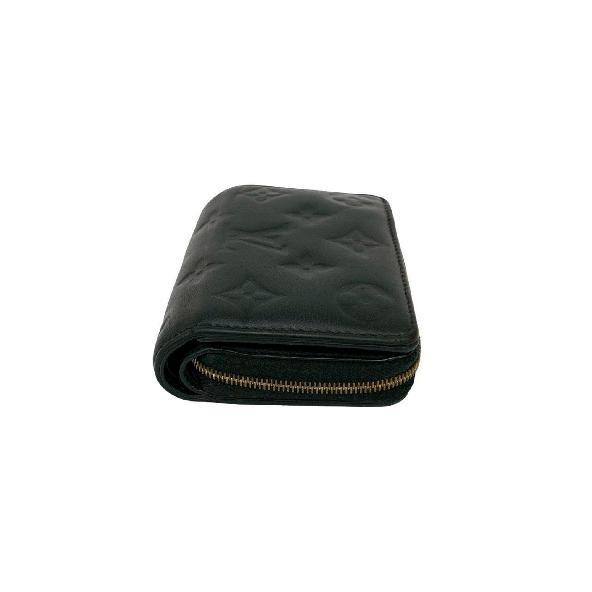 Louis Vuitton Black Leather Wallet