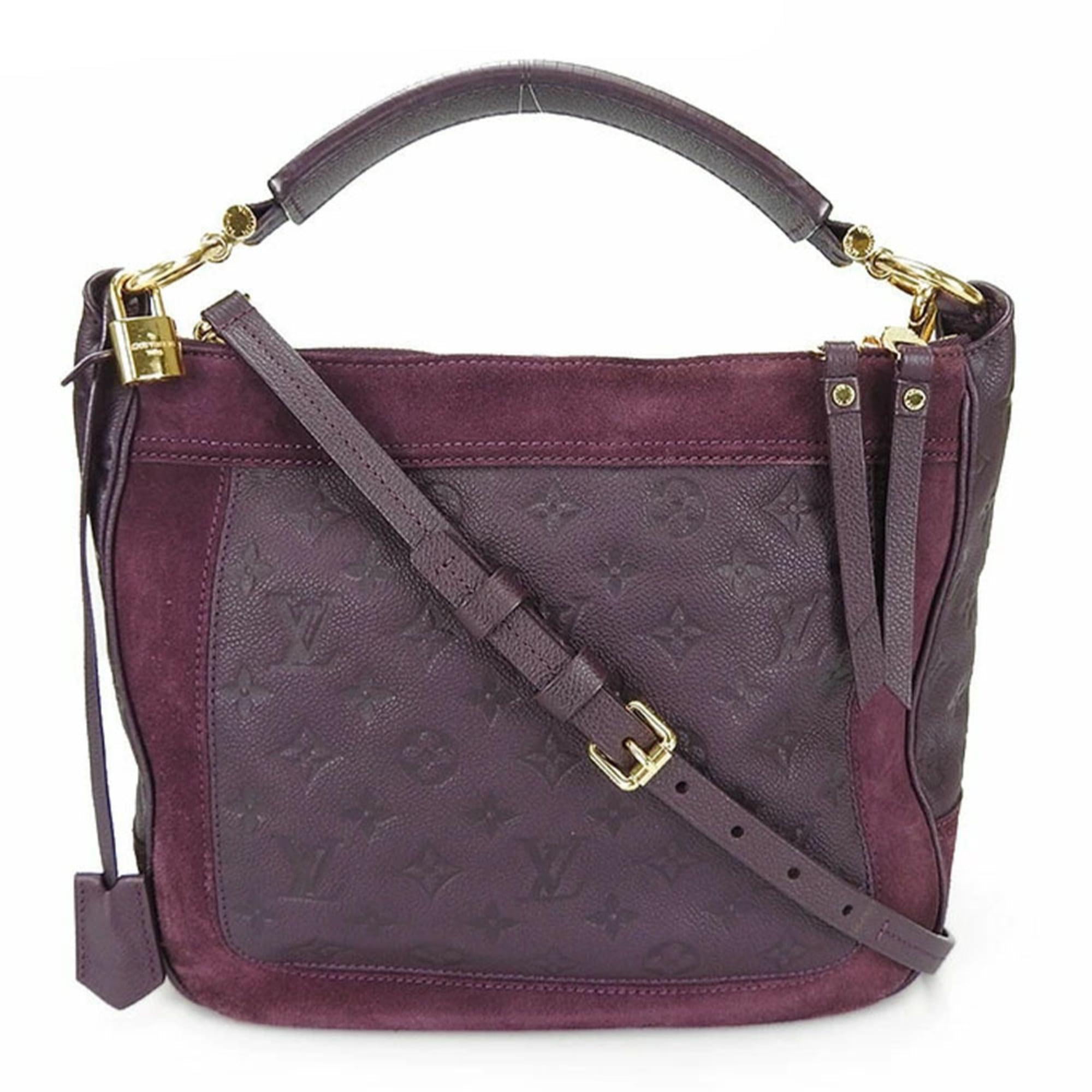Louis Vuitton Monogram Empreinte Purple Monogram Empreinte Handbag Shoulder Bag