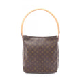 Louis Vuitton Brown Monogram Coated Canvas Leather Handbag Shoulder Bag