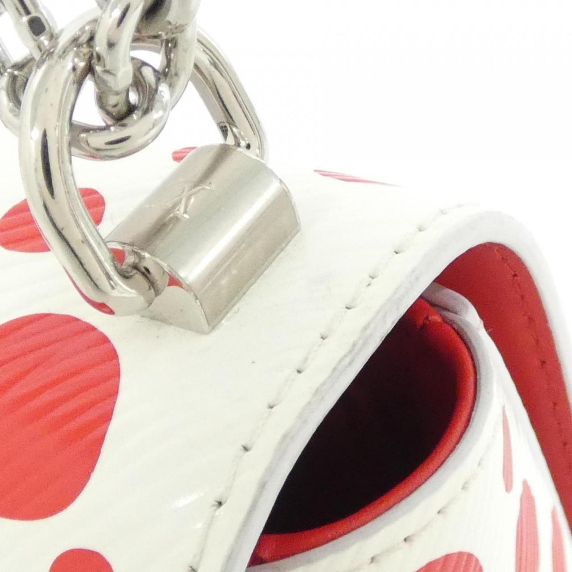 Louis Vuitton Epi Blanc Rouge Leather Shoulder Bag