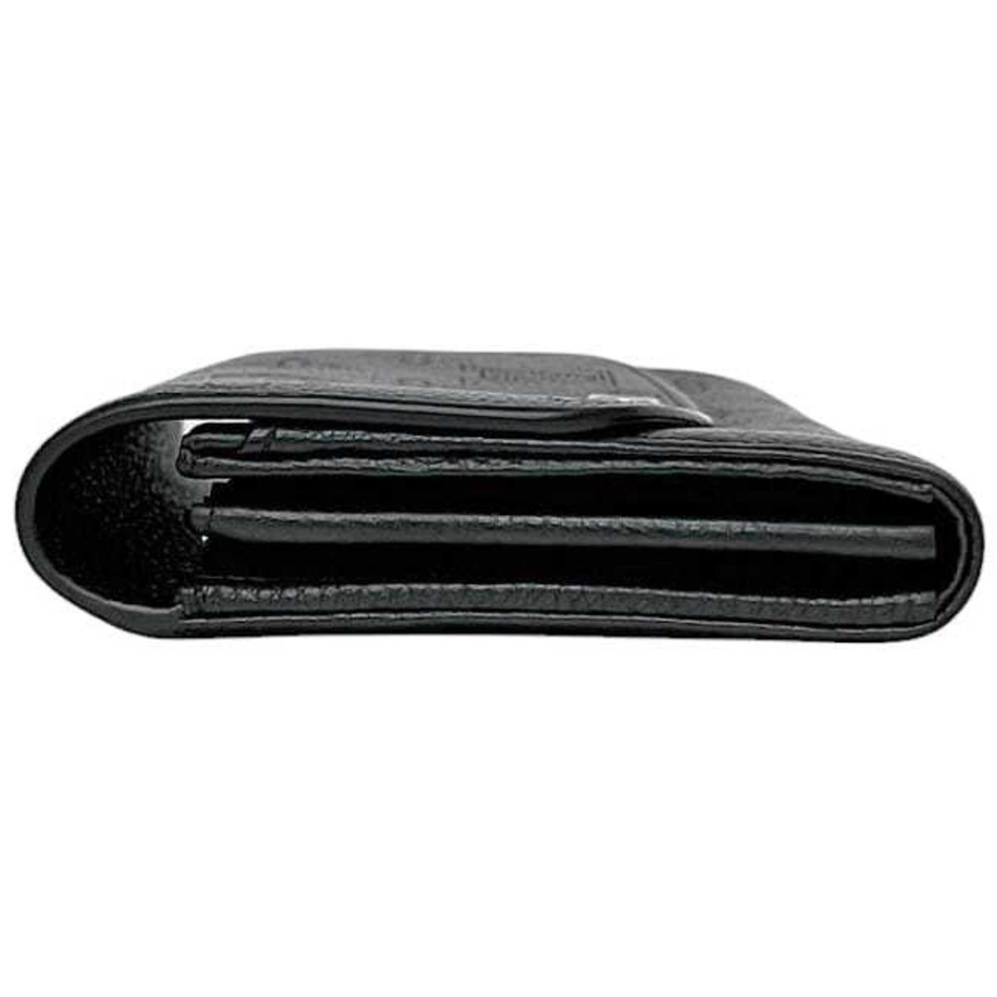 Louis Vuitton Black Monogram Noir Mahina Leather Long Wallet
