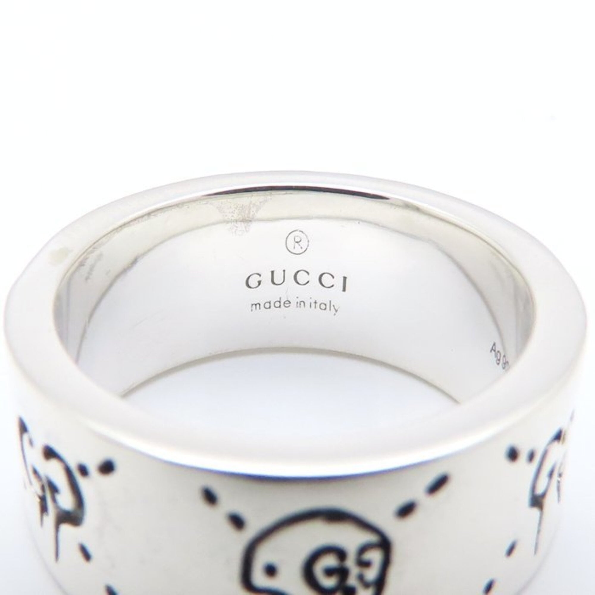Gucci Silver 925 Band Ring (Pre-Owned)