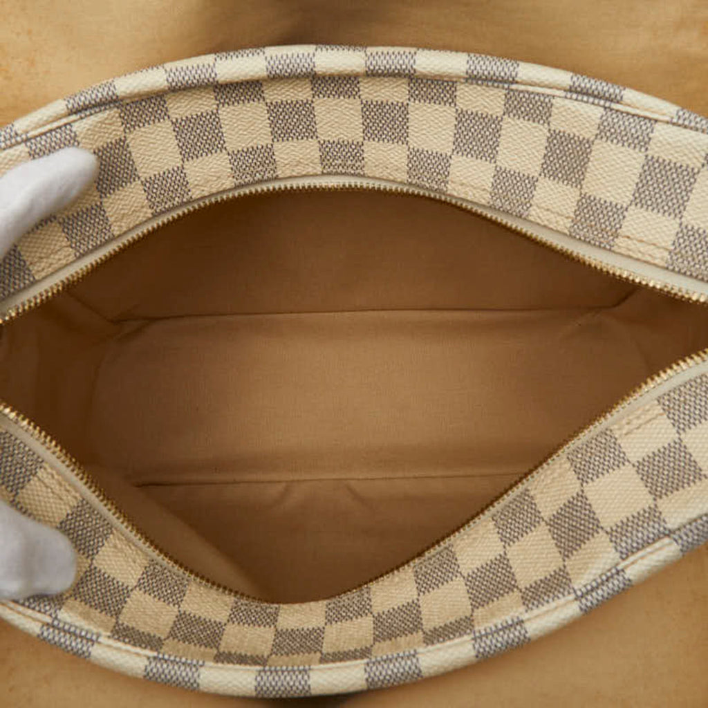 Louis Vuitton White Pvc Leather Shoulder Bag
