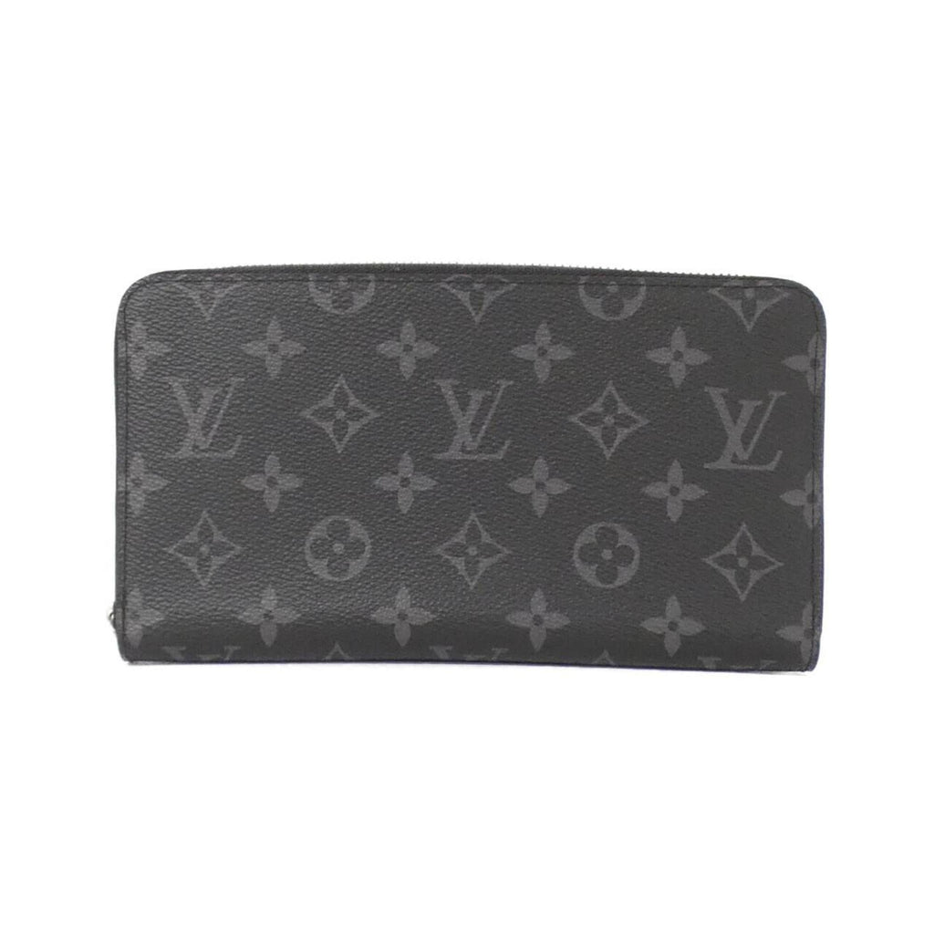 Louis Vuitton Black Coated Canvas Long Wallet
