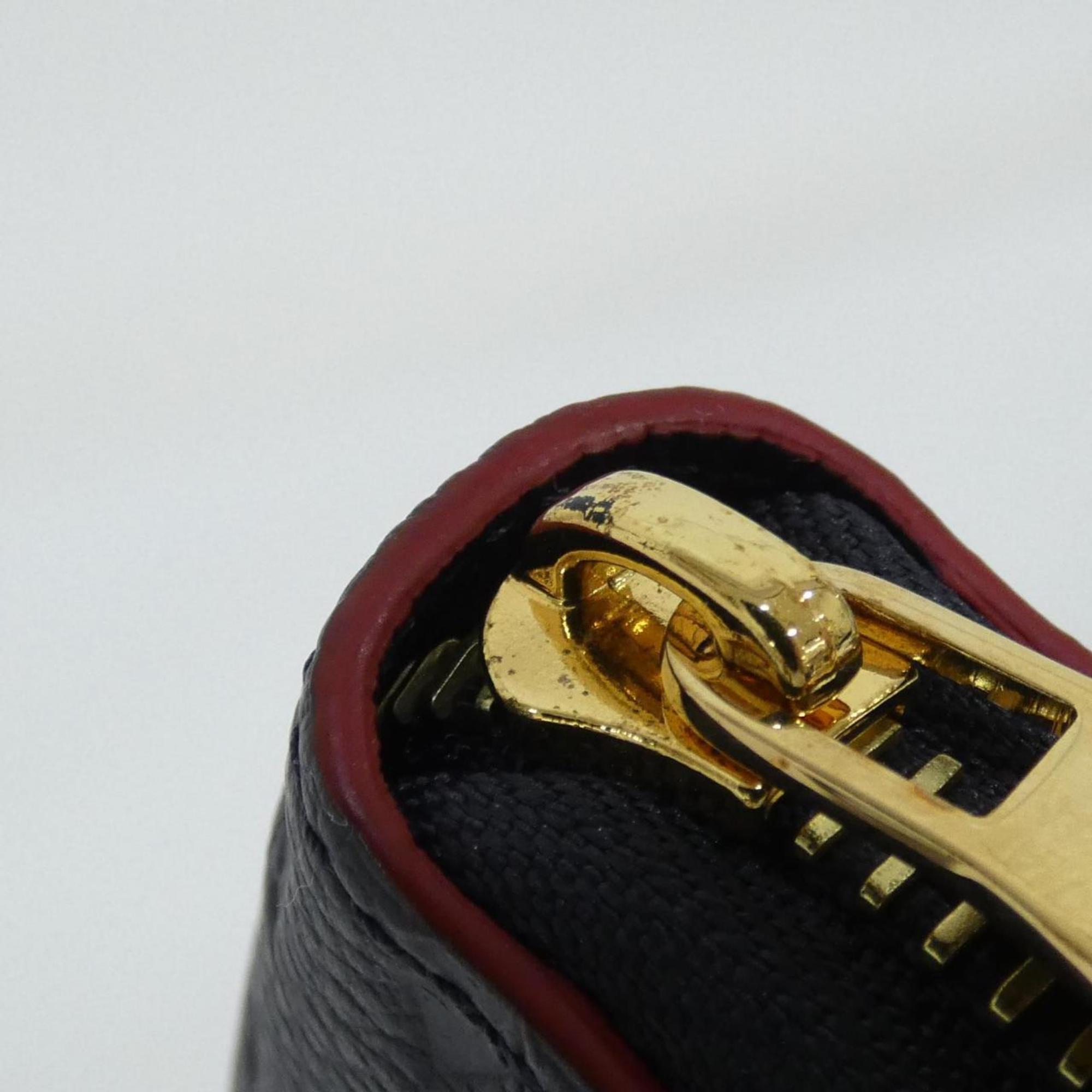 Louis Vuitton Marine Rouge Leather Long Wallet