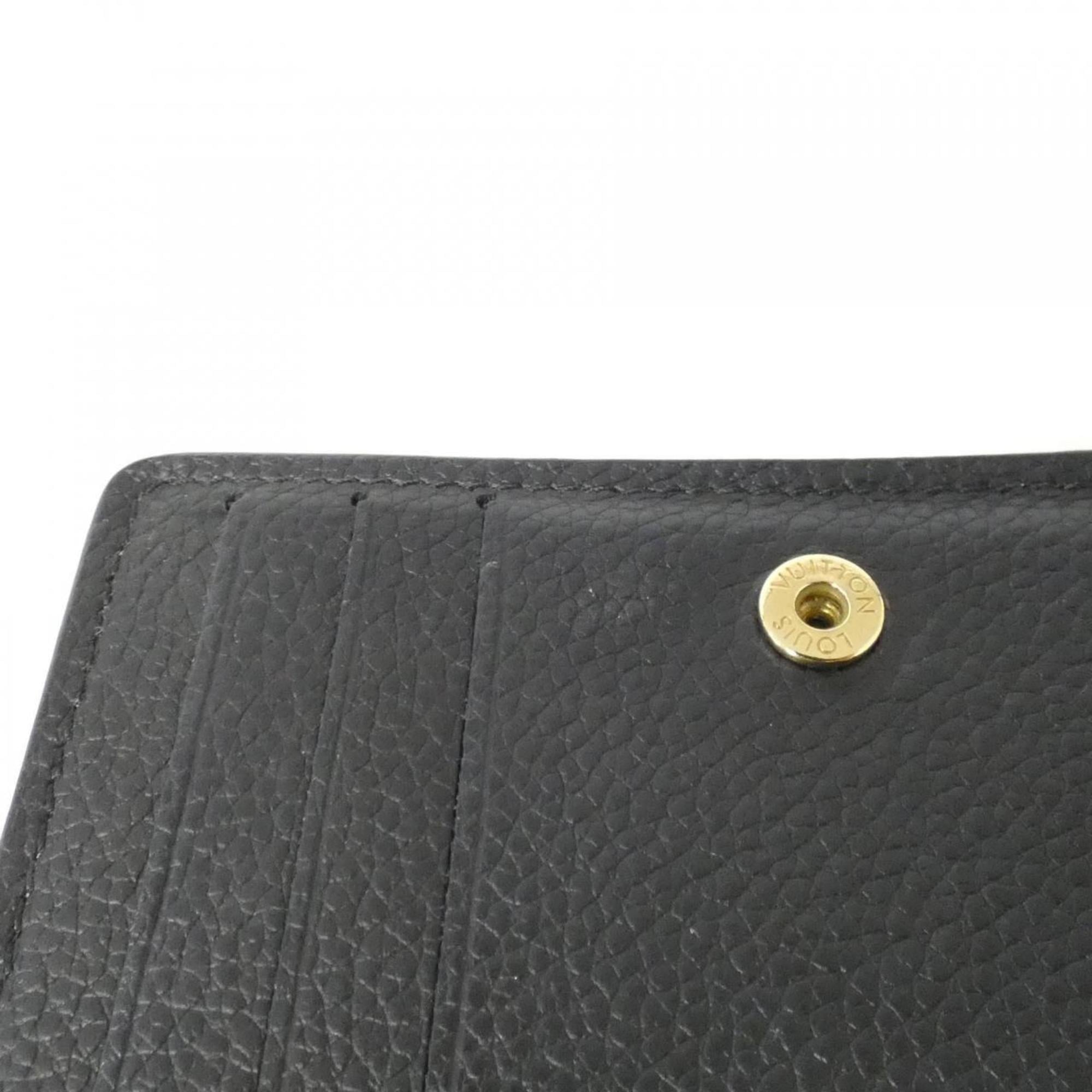 Louis Vuitton Black Leather Wallet