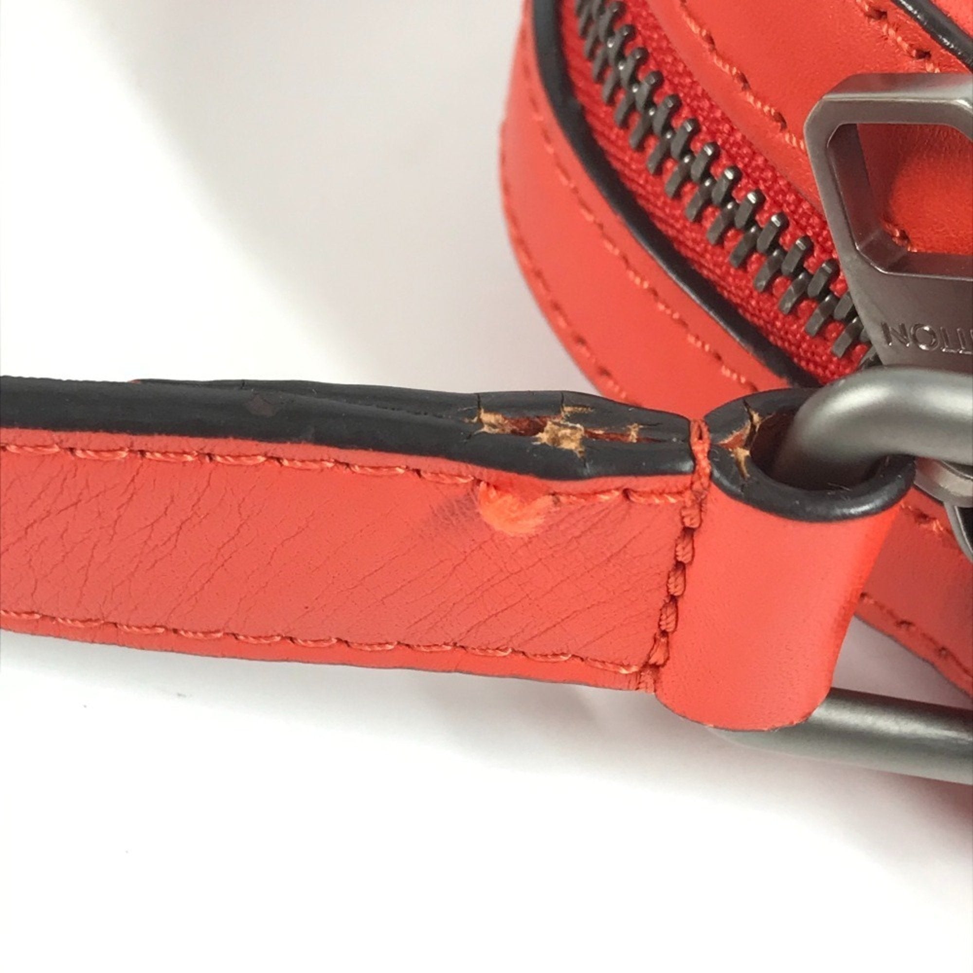 Louis Vuitton Red Color Damier Infini Pochette Shoulder Bag