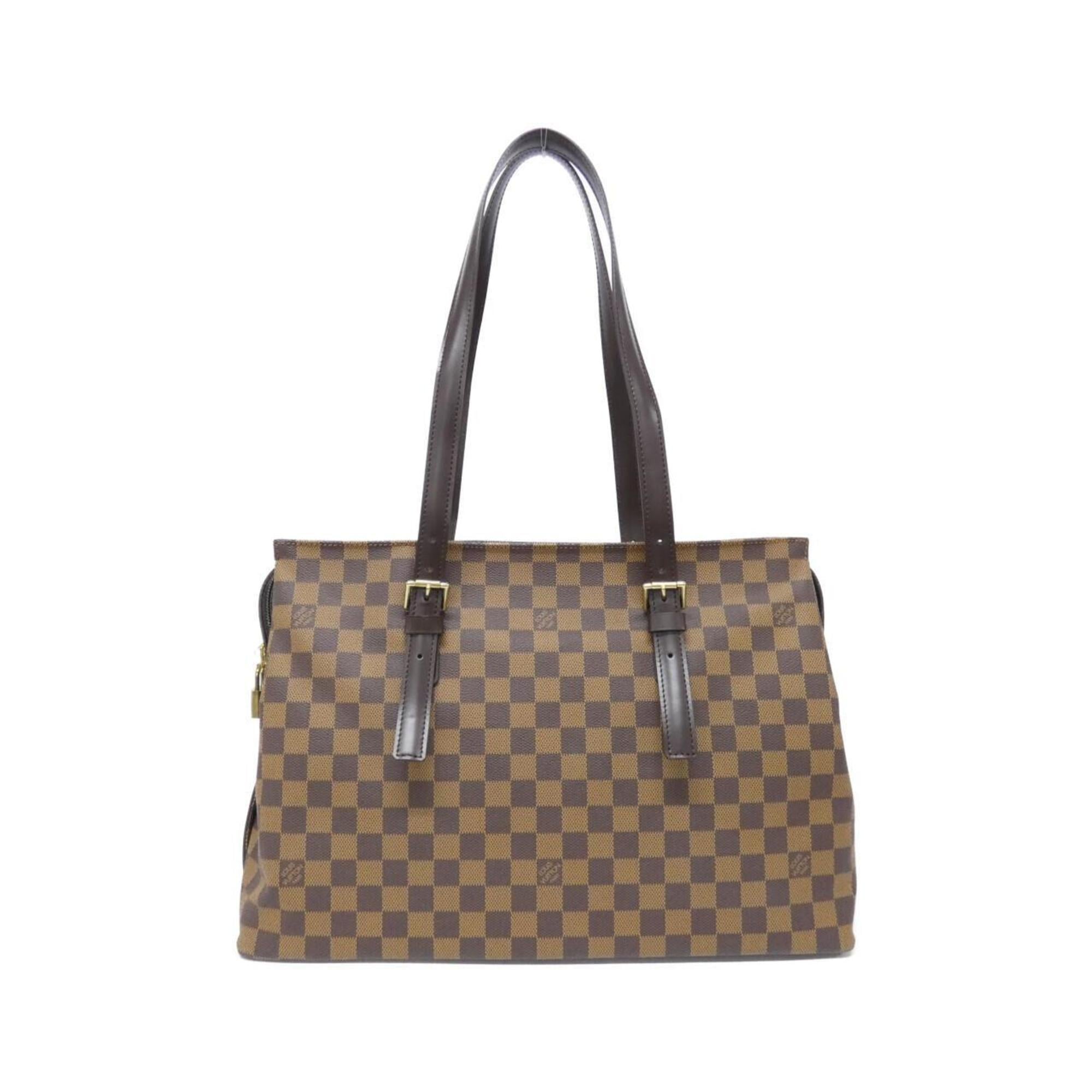 Louis Vuitton Ebene Coated Canvas Shoulder Bag