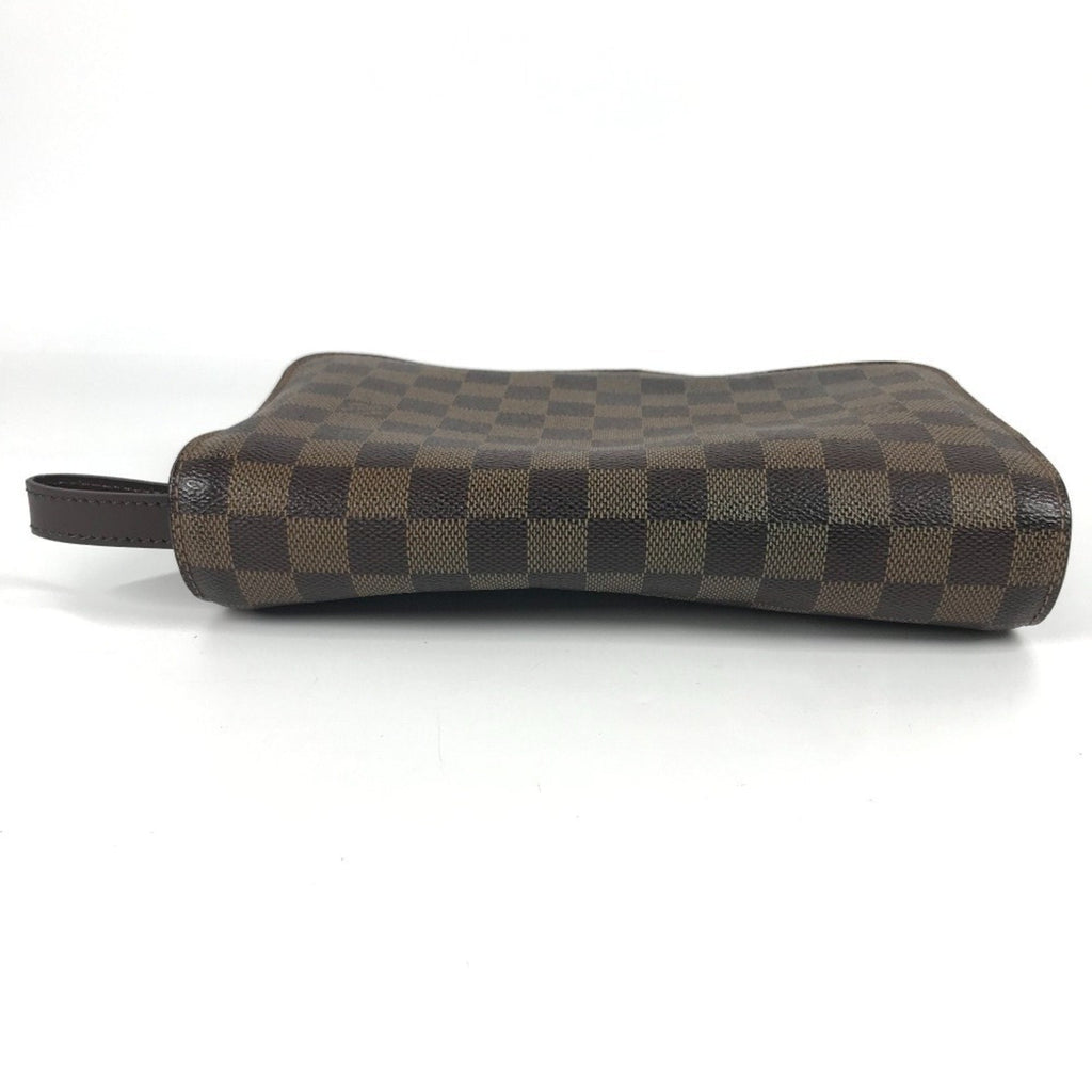Louis Vuitton Brown Ebene Damier Canvas Clutch Bag Pouch