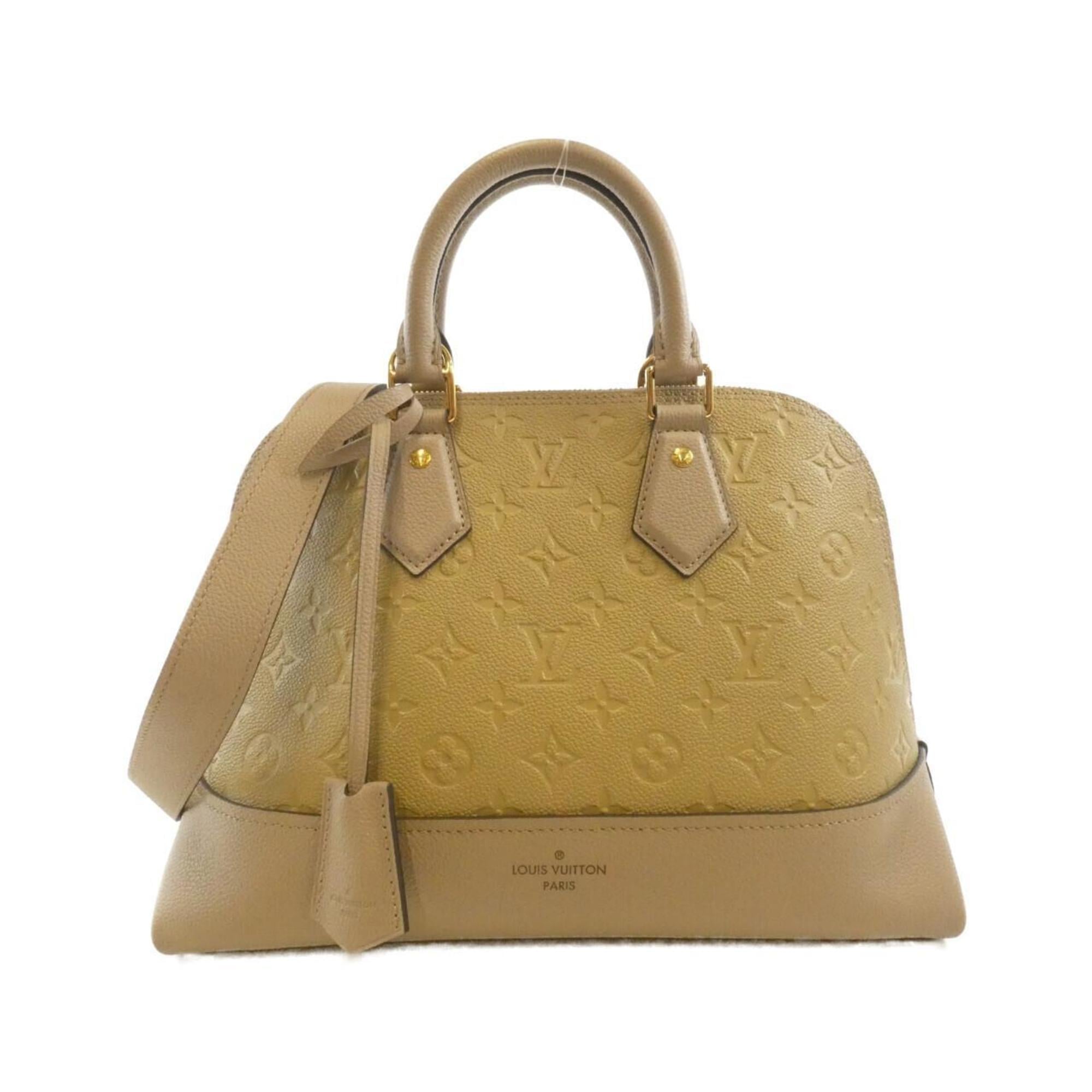 Louis Vuitton Tourterelle Leather Handbag