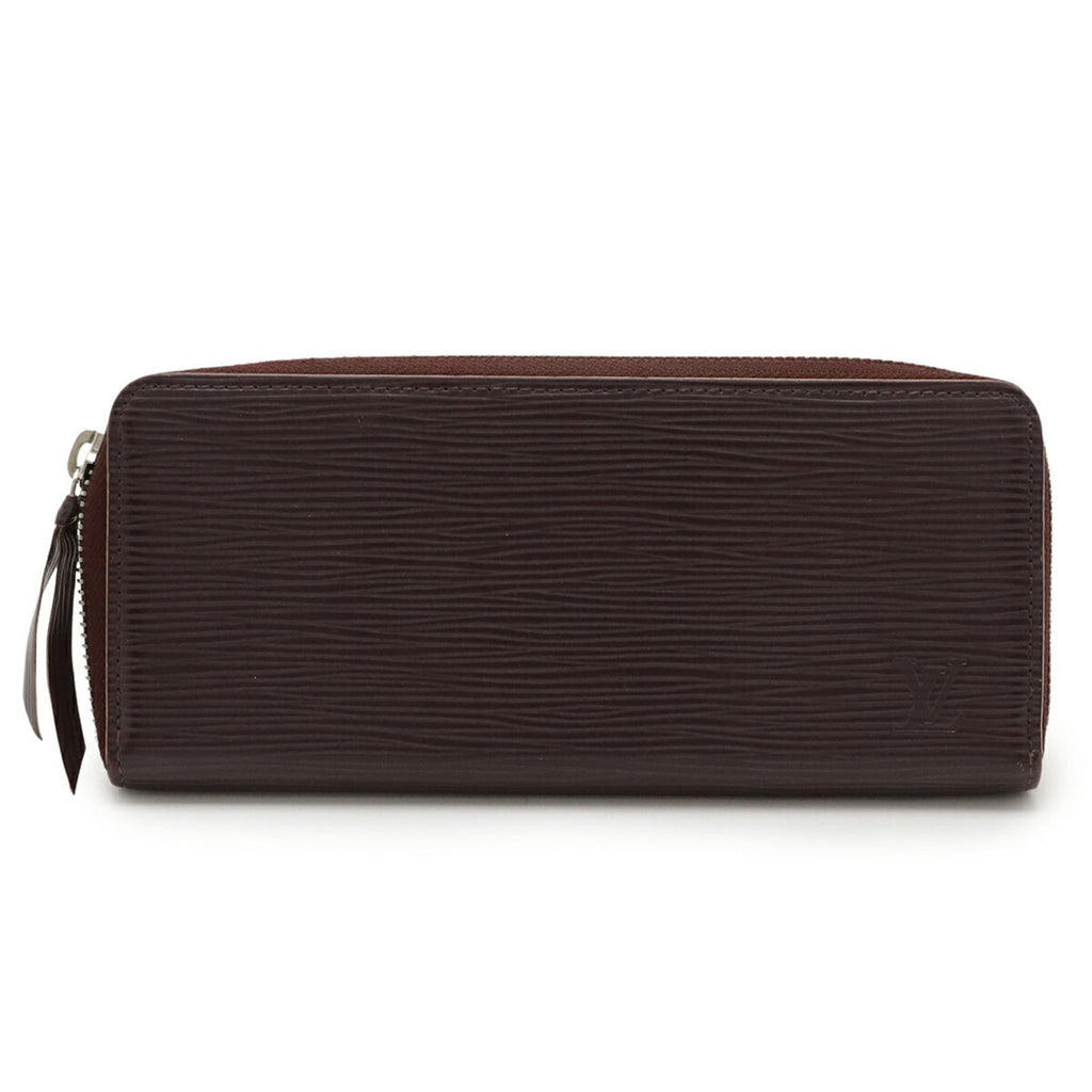 Louis Vuitton Epi Burgundy Epi Leather Long Wallet