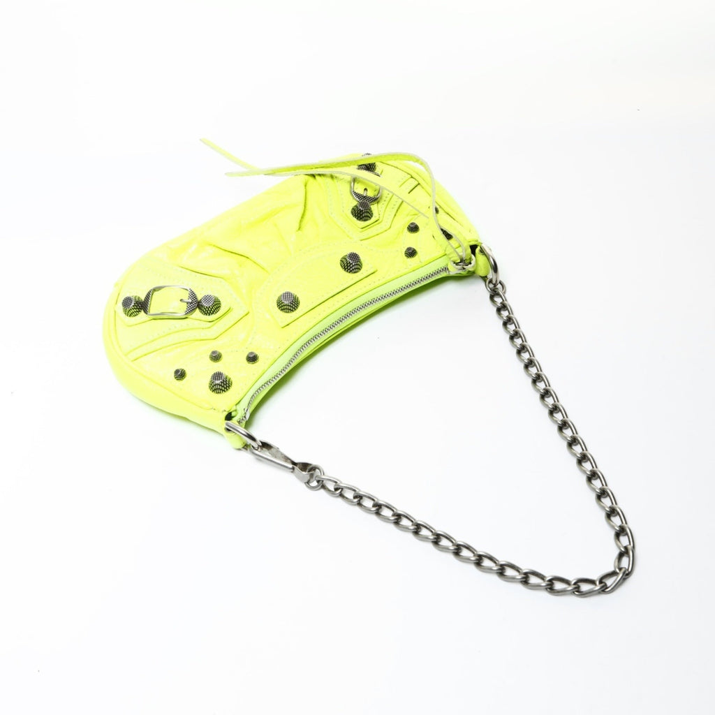 Balenciaga Giant Yellow Leather Shoulder