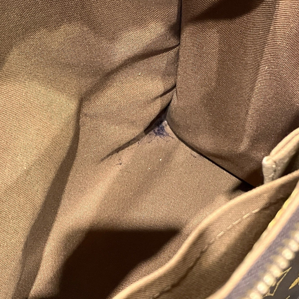 Louis Vuitton Brown Pvc Tote Bag