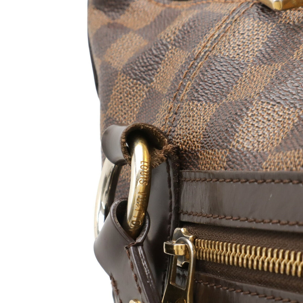 Louis Vuitton Brown Pvc Shoulder Bag Tote Bag