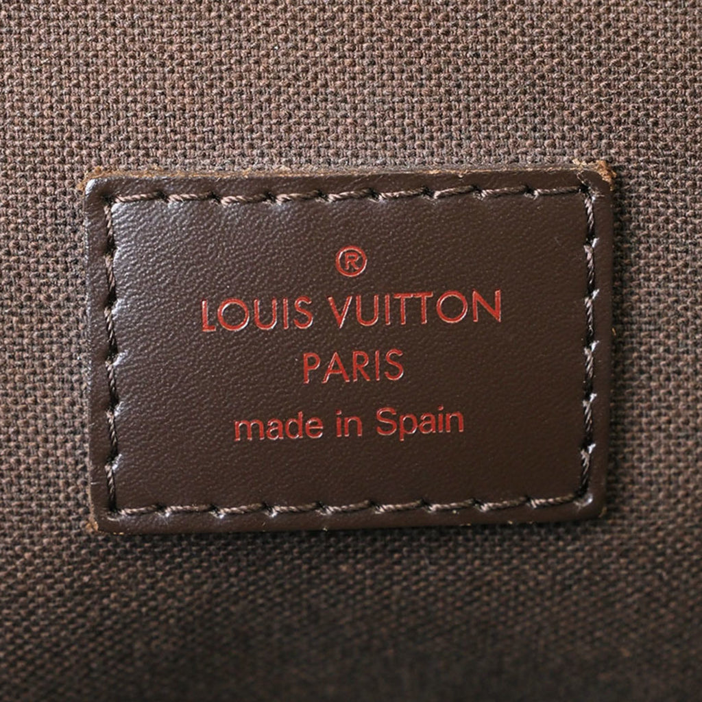 Louis Vuitton Damier Canvas Ebene Damier Canvas Tote Bag