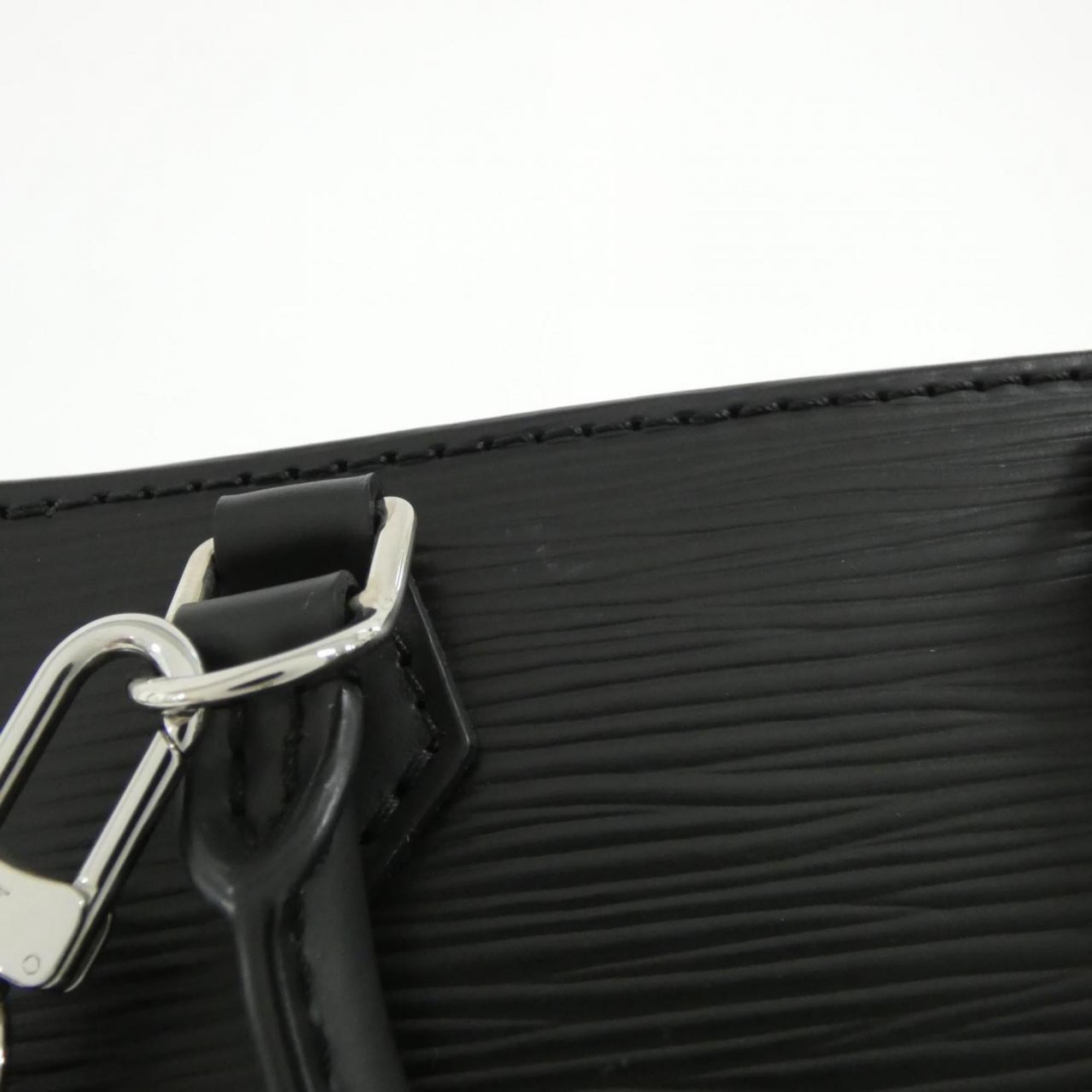 Louis Vuitton Black Leather Handbag