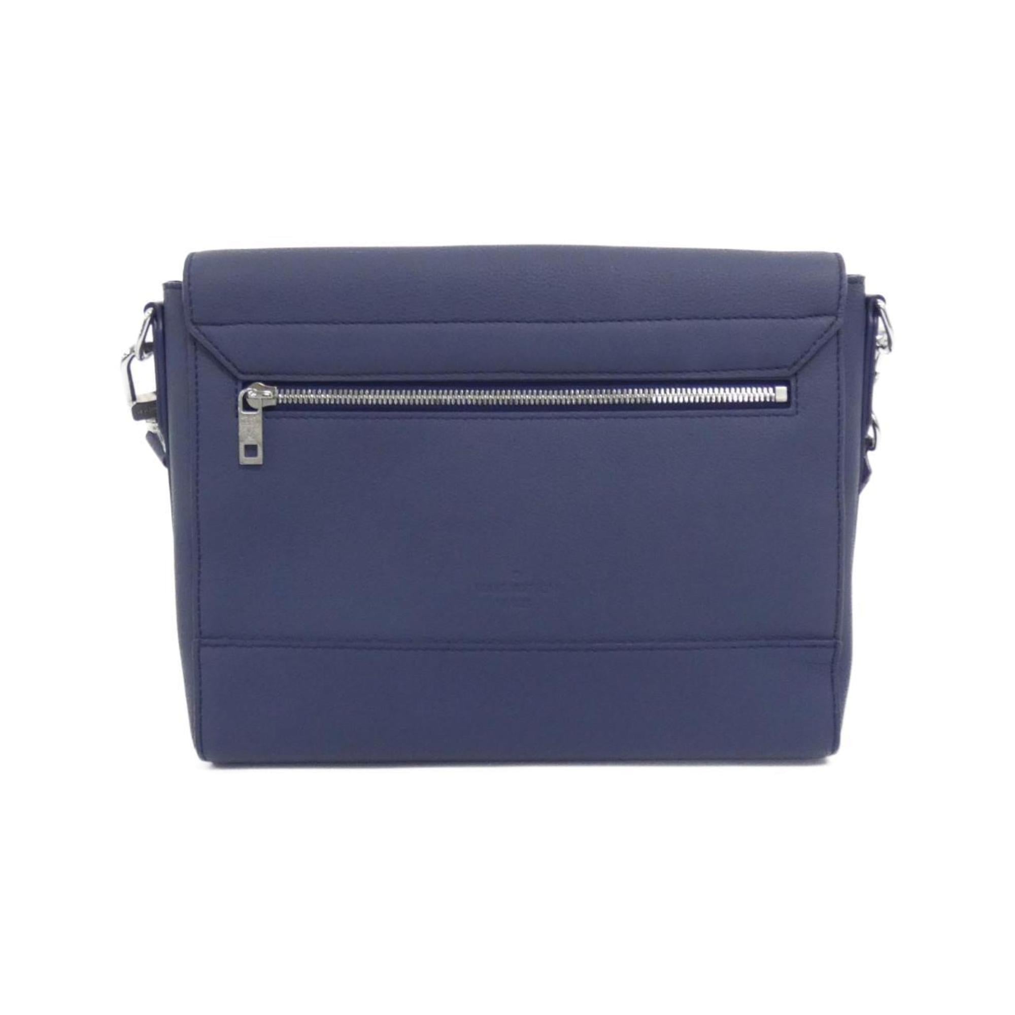 Louis Vuitton Ancre Leather Messenger Bag Shoulder Bag