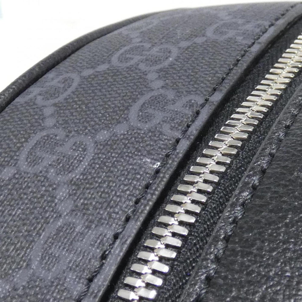 Gucci Black Gg Supreme Leather Backpack (Pre-Owned)