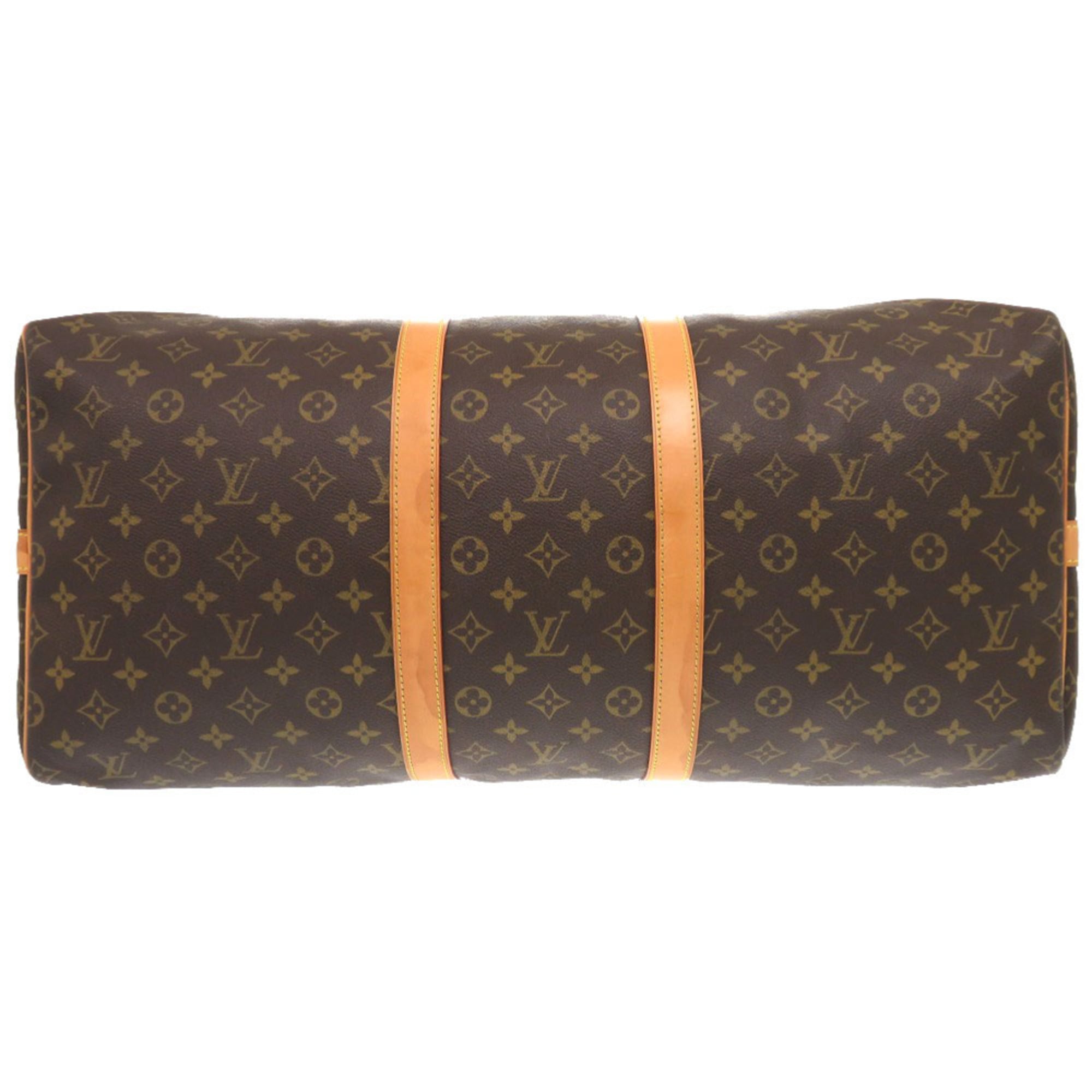 Louis Vuitton Brown Monogram Canvas Boston Bag
