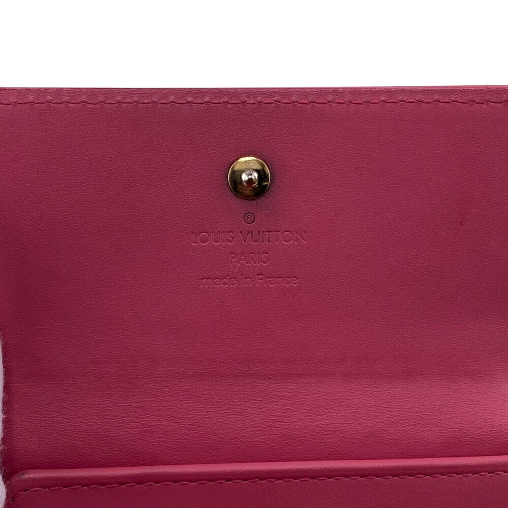 Louis Vuitton Monogram Vernis Pink Monogram Vernis Wallet (Tri-Fold)