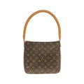 Louis Vuitton Marron Coated Canvas Shoulder Bag