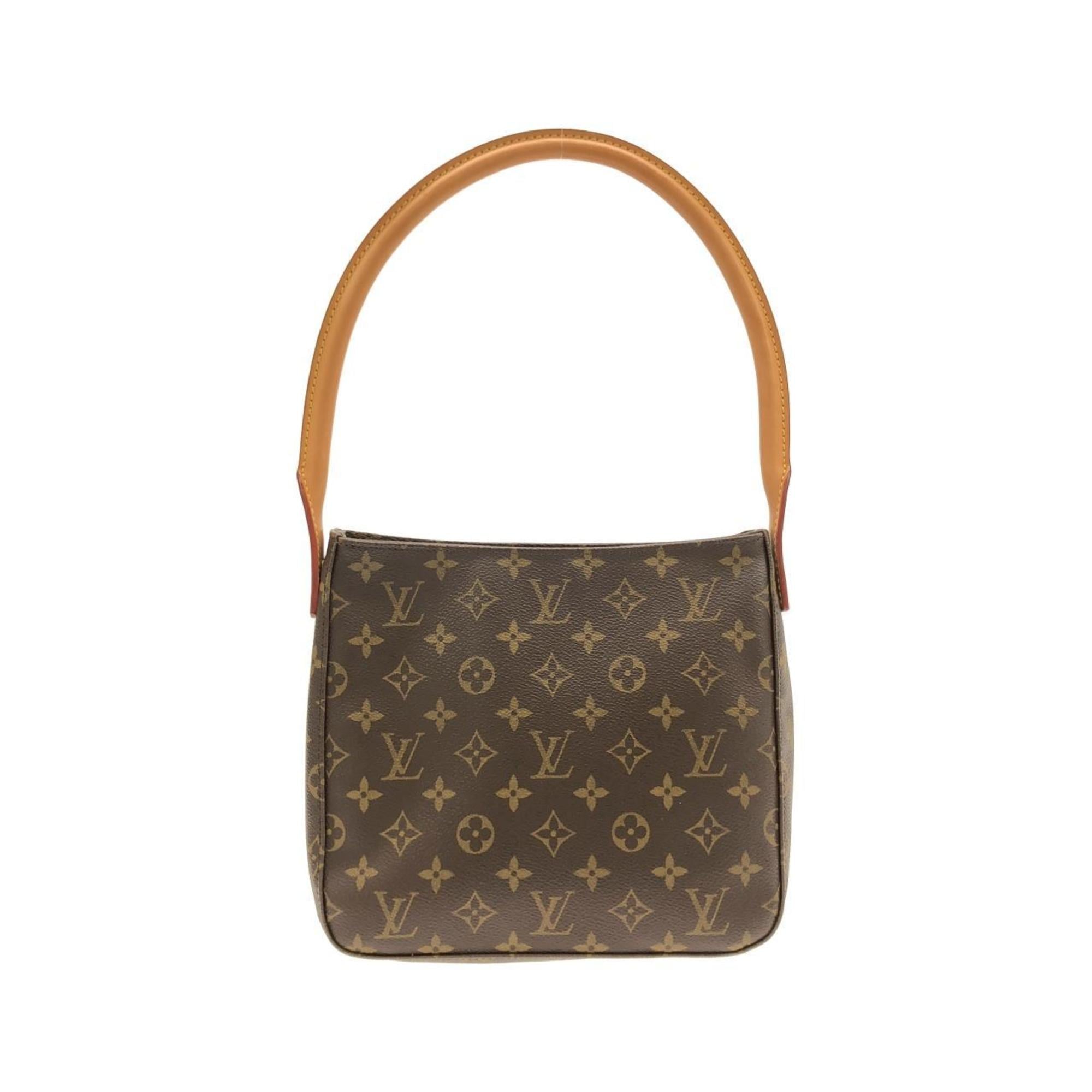 Louis Vuitton Marron Coated Canvas Shoulder Bag
