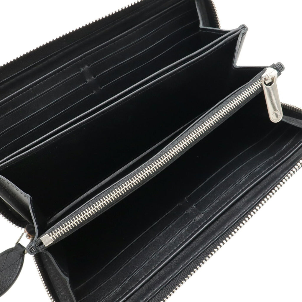 Louis Vuitton Black Noir Leather Coin Purse/Coin Case