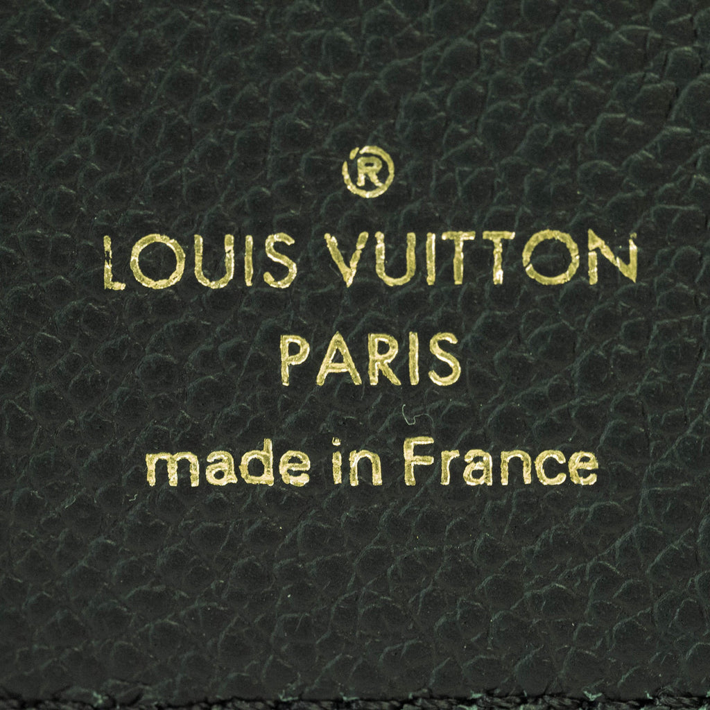 Louis Vuitton Noir Monogram Empreinte Wallet (Tri-Fold)
