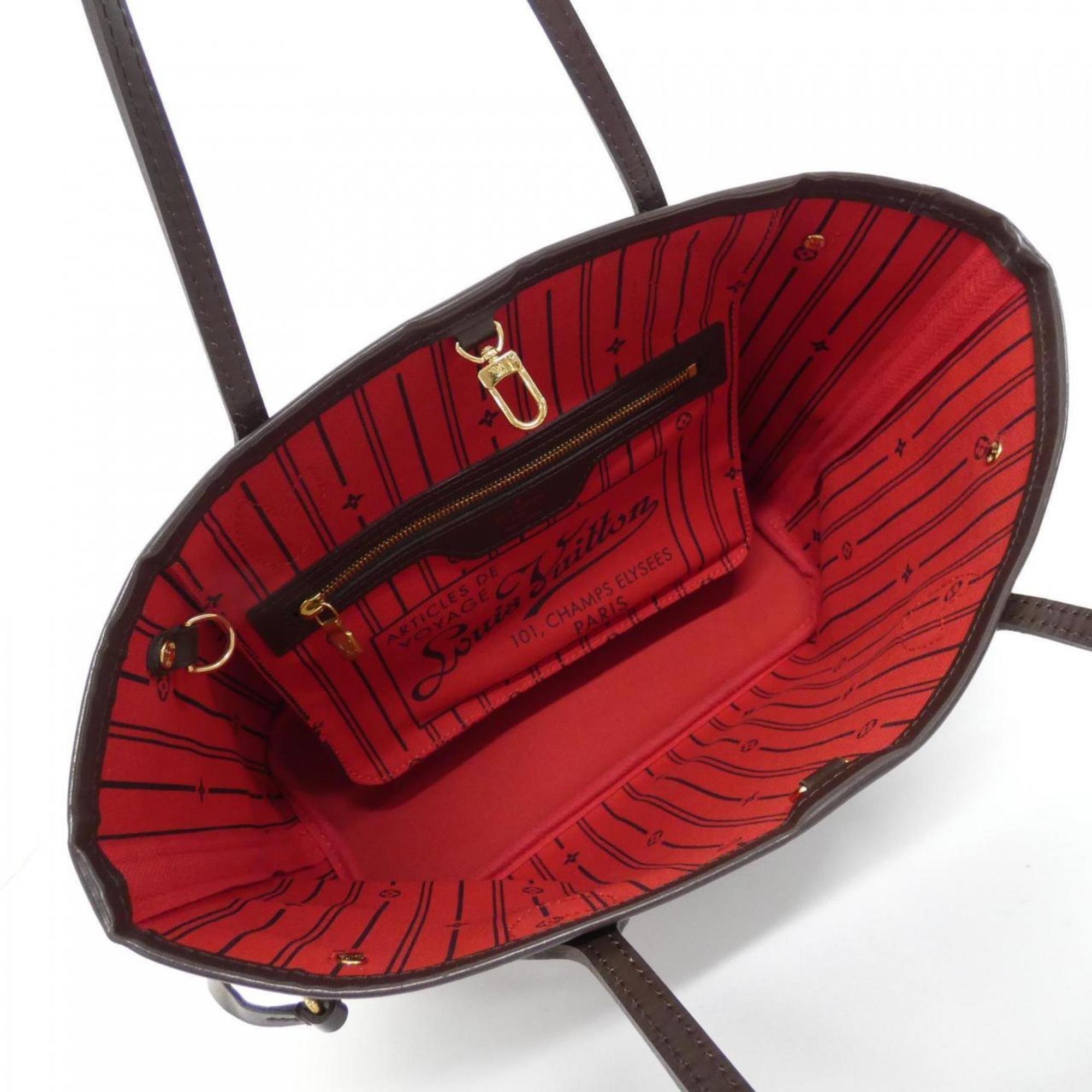 Louis Vuitton Ebene Coated Canvas Handbag