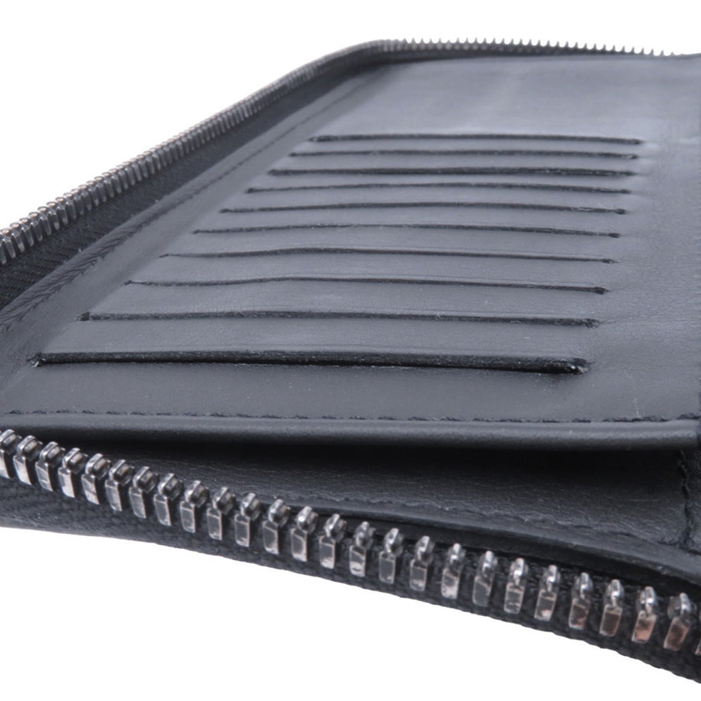 Louis Vuitton Black Noir Leather Long Wallet