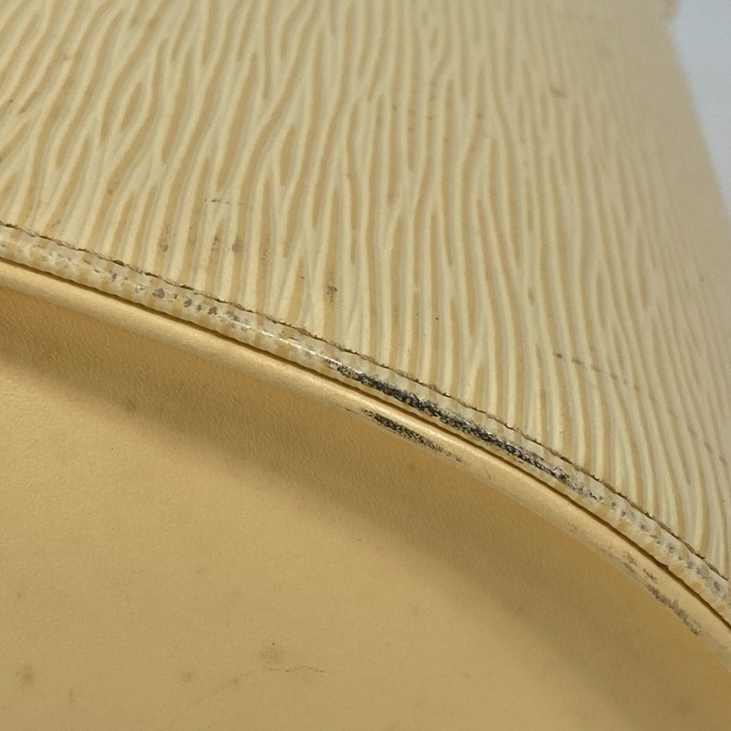 Louis Vuitton Epi Vanilla Yellow Epi Leather Shoulder Bag