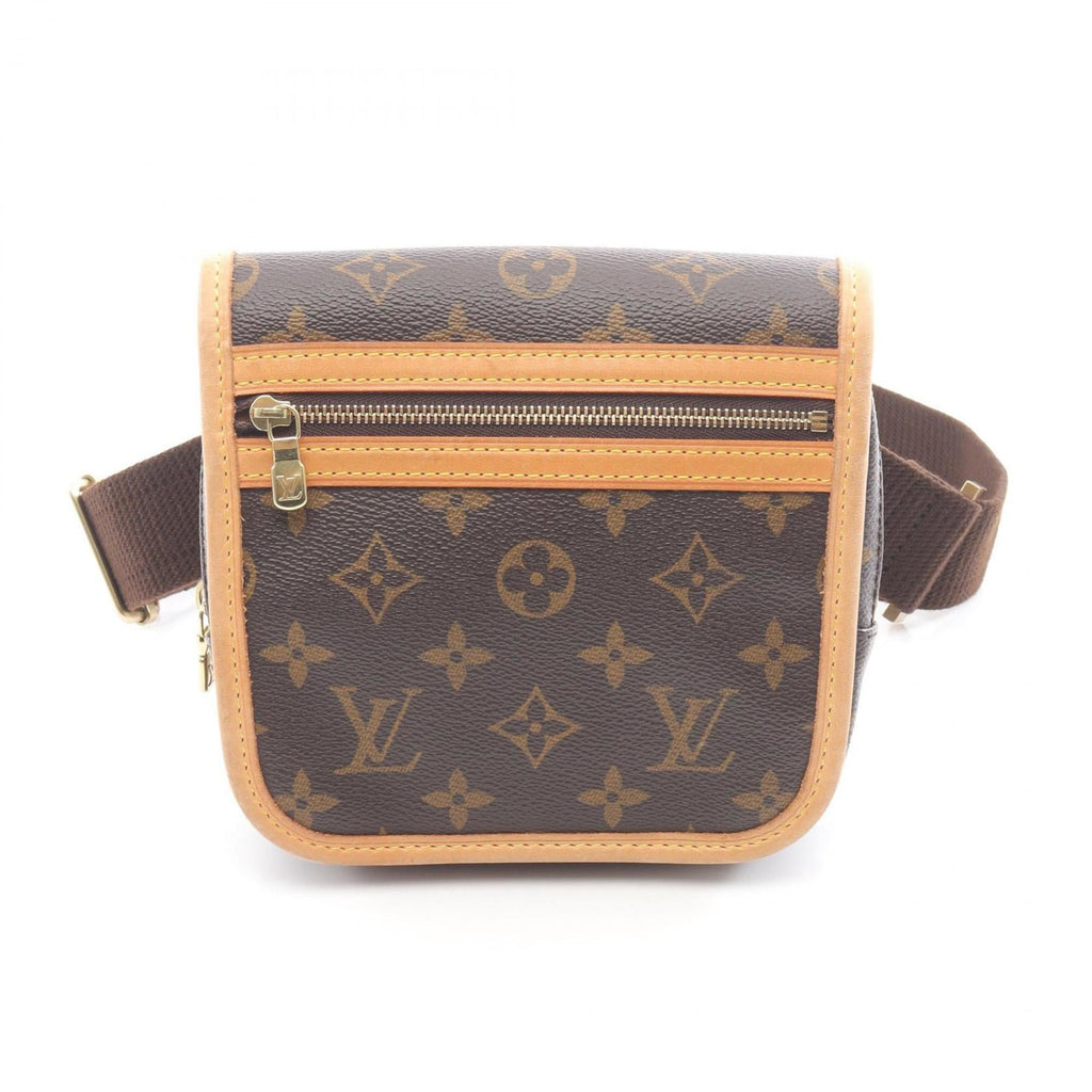 Louis Vuitton Brown Coated Canvas Leather Fanny Pack