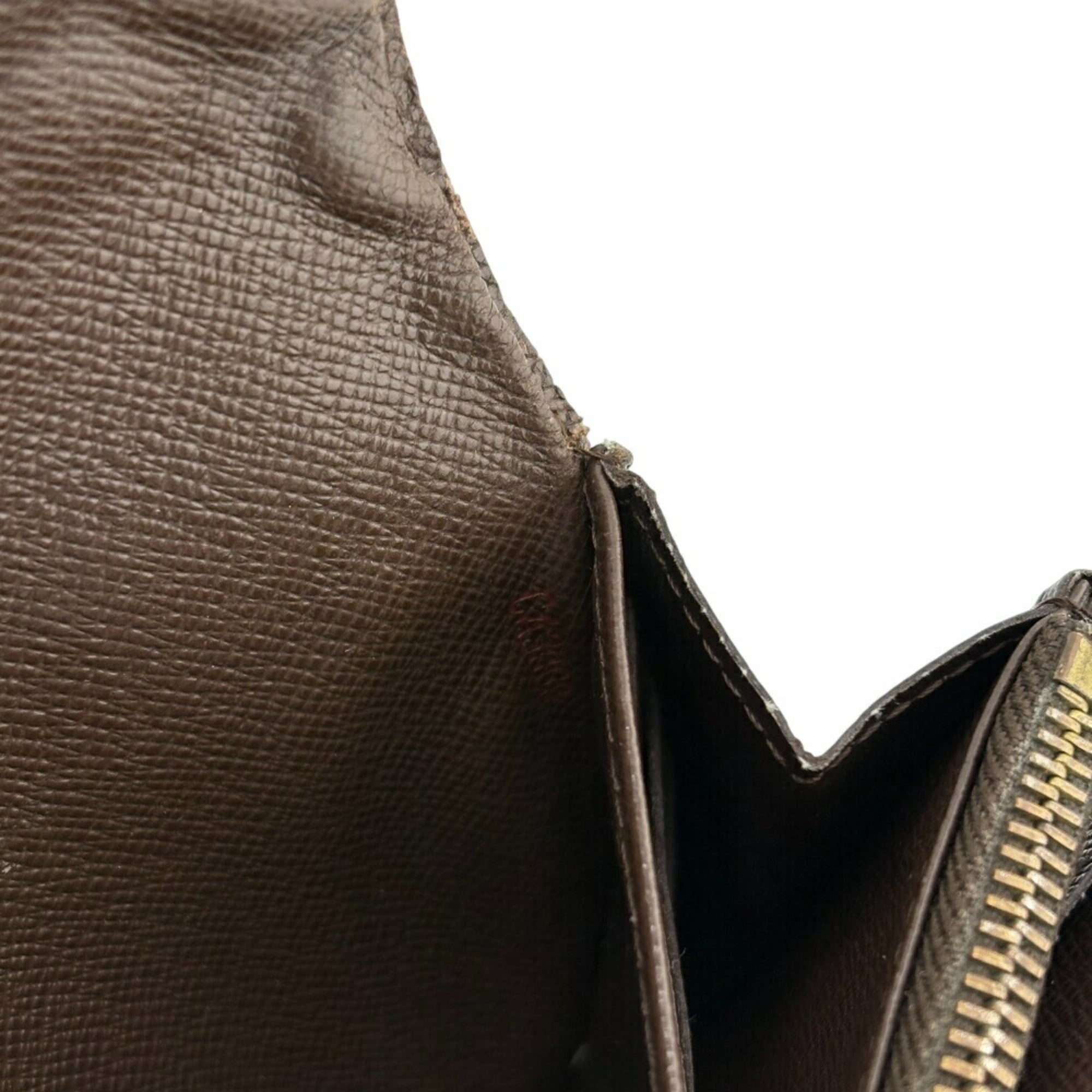 Louis Vuitton Brown Cuir Ombre Leather Coin Purse/Coin Case